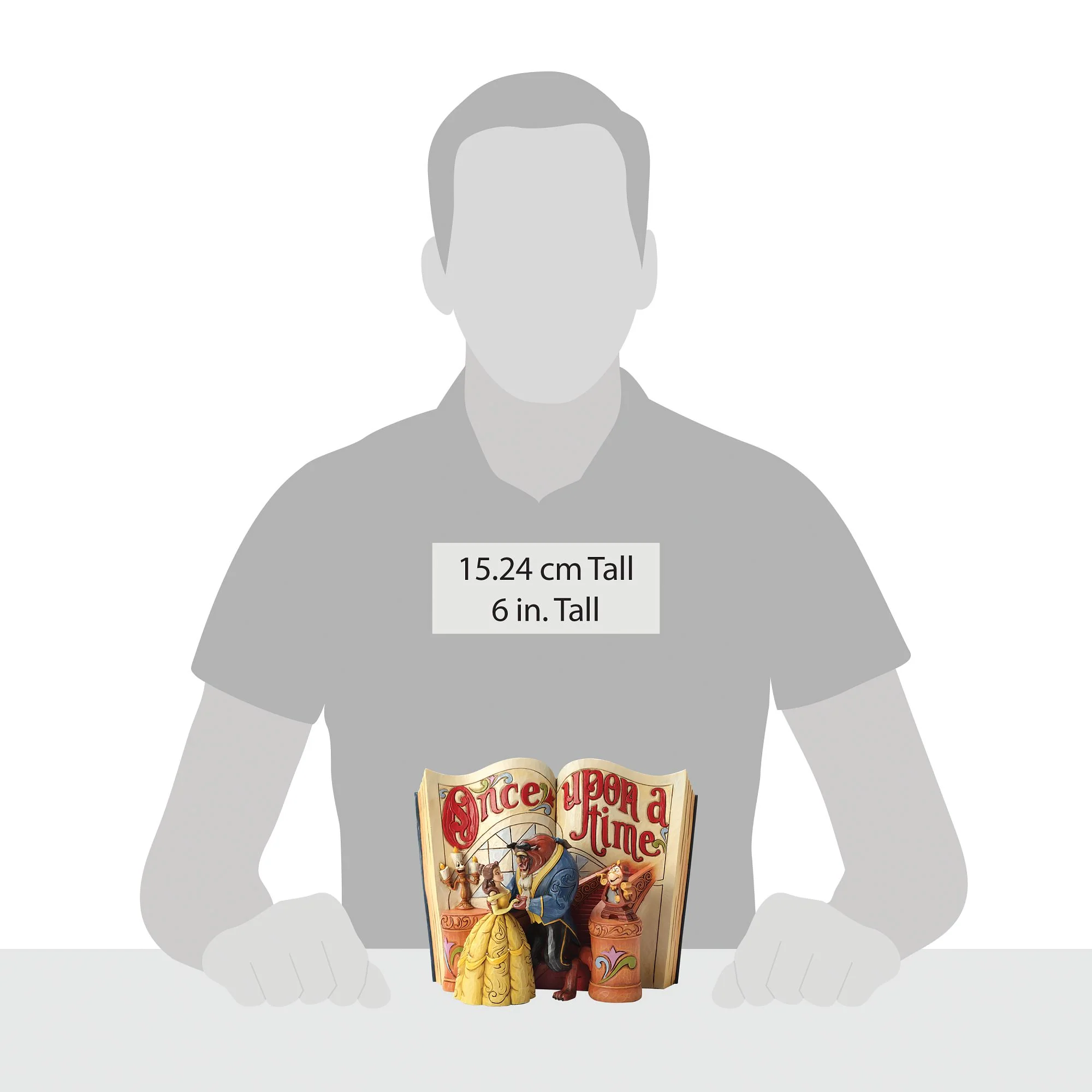 Love Endures - Beauty and The Beast Storybook Figurine - Disney Traditions by Jim Shore - Image 9