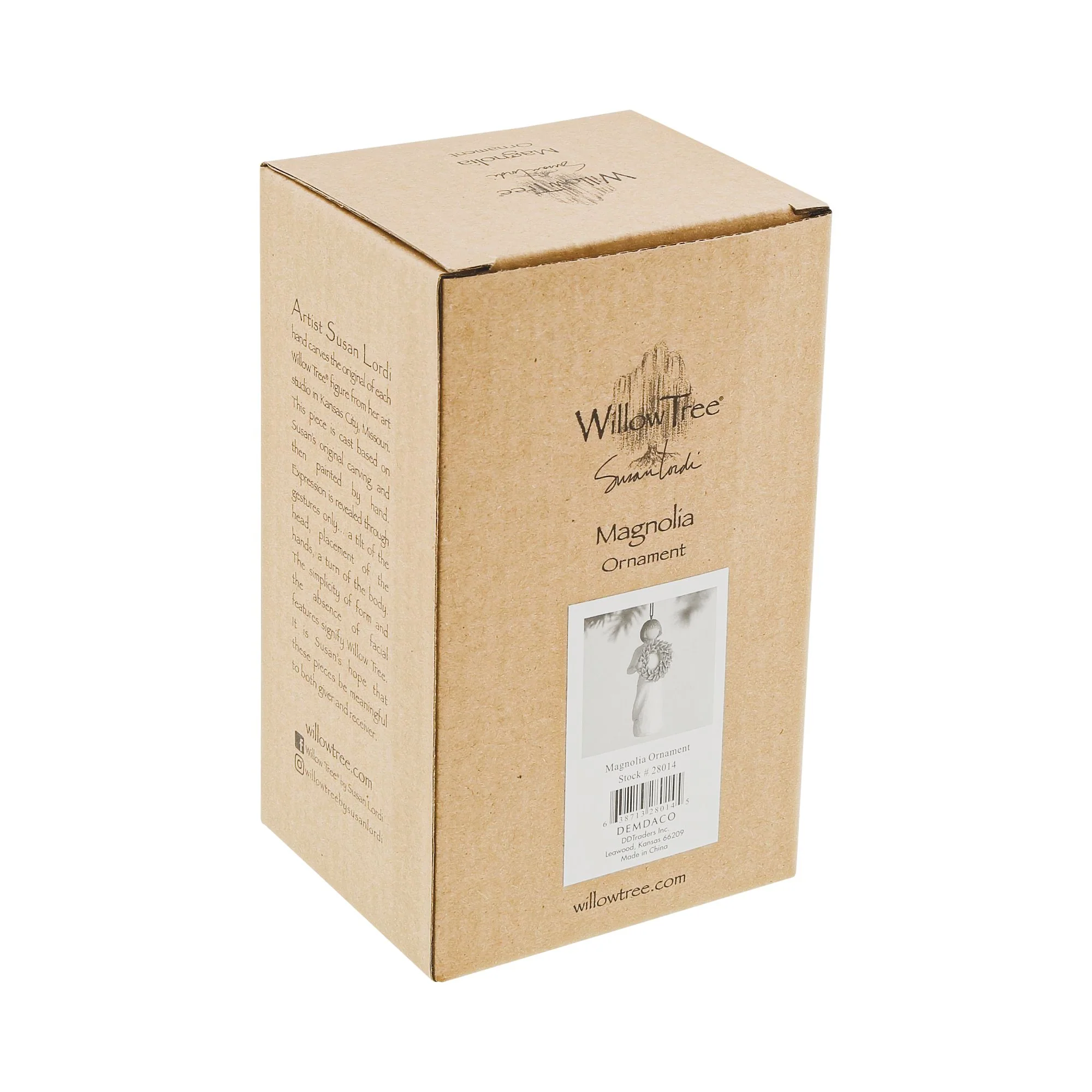 Magnolia Ornament by Willow Tree - Image 3