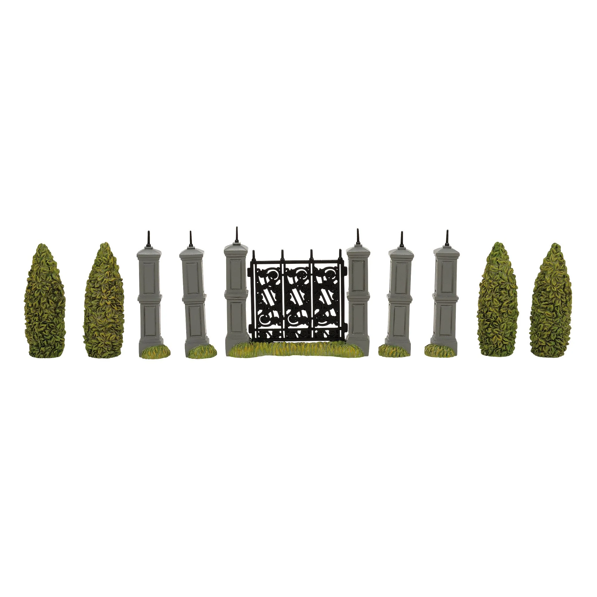 Malfoy Manor Hedge and Gates - Harry Potter Village by D56 - Image 2