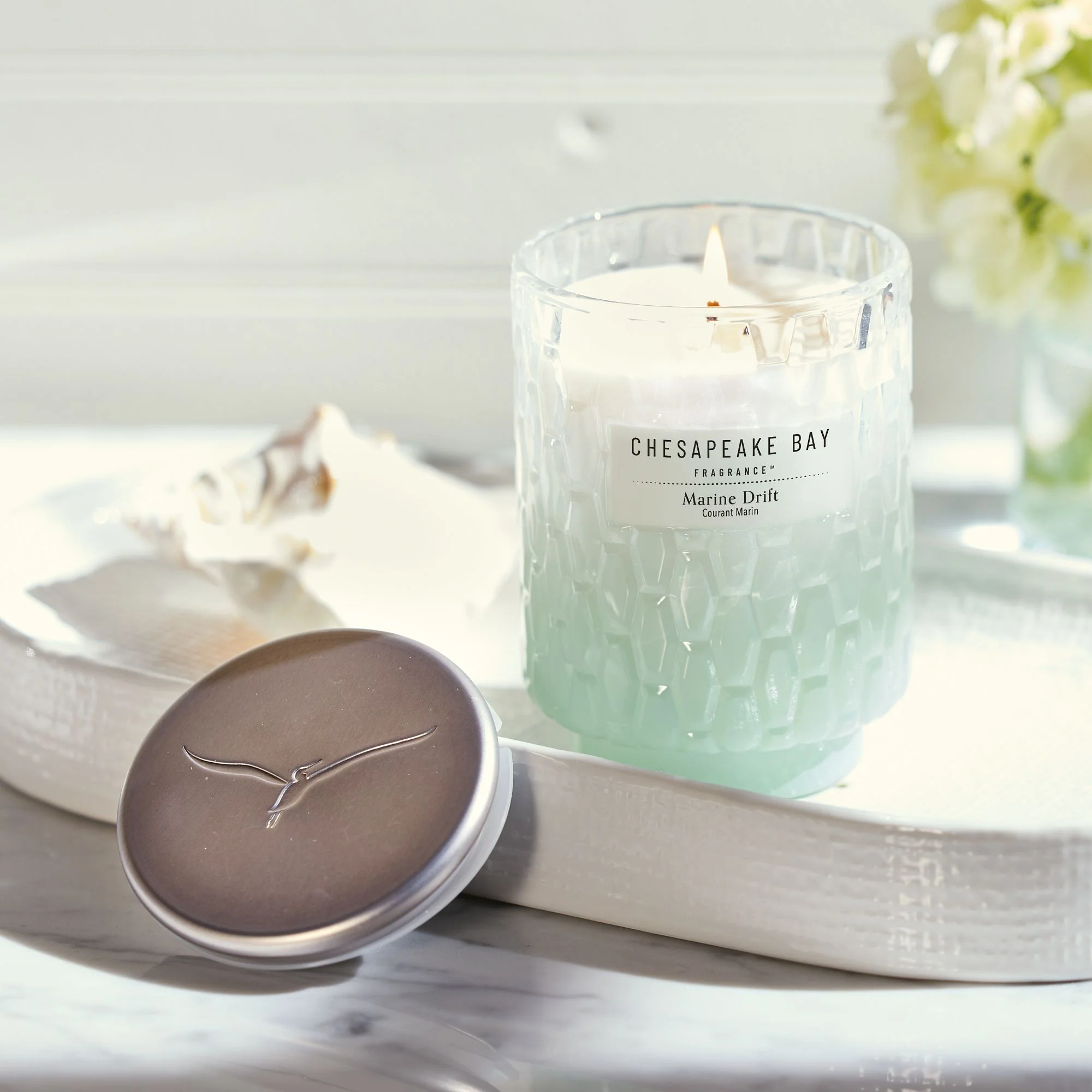 Marine Drift Medium Candle by Chesapeake Bay - Image 2