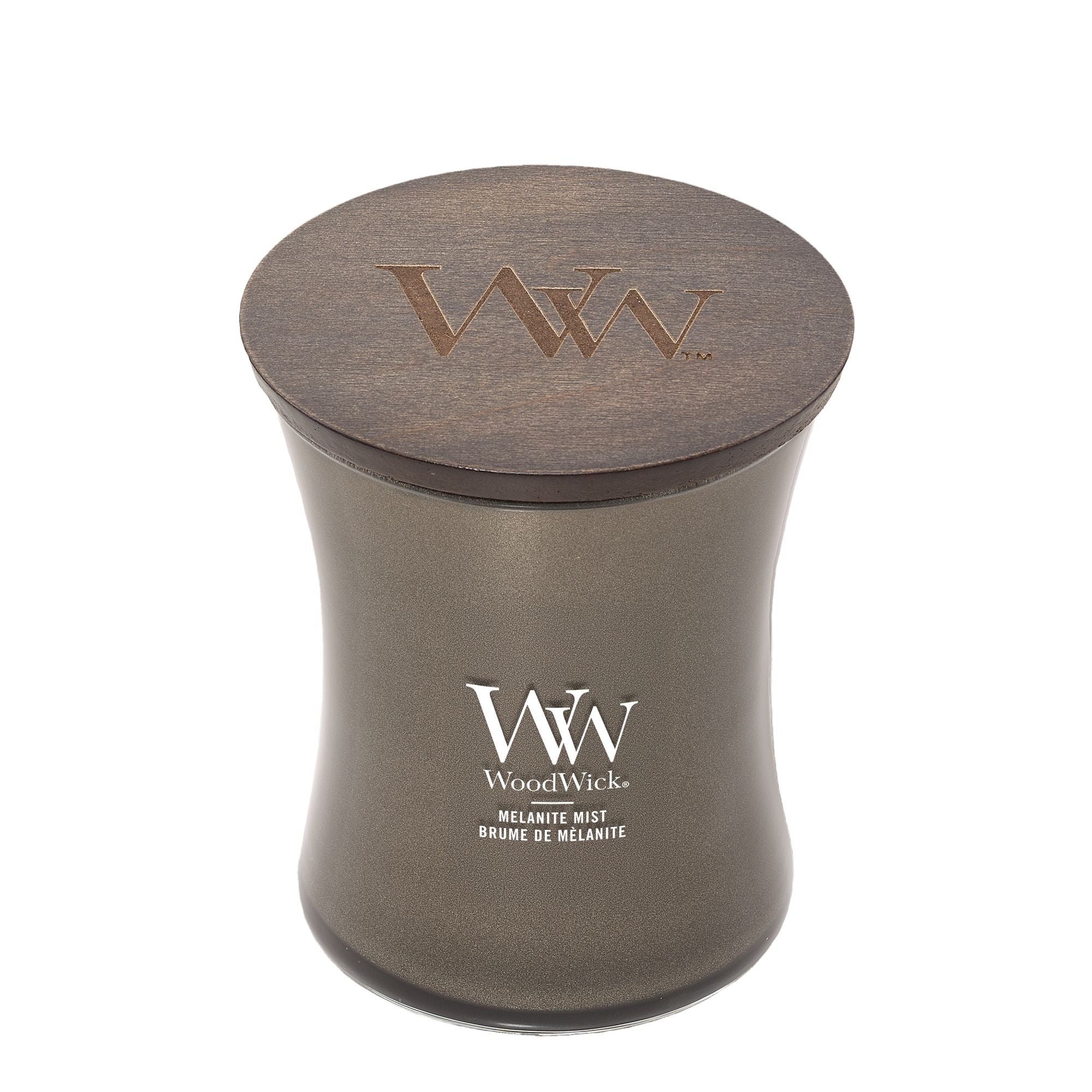 Melanite Mist Medium Hourglass by WoodWick - Image 3