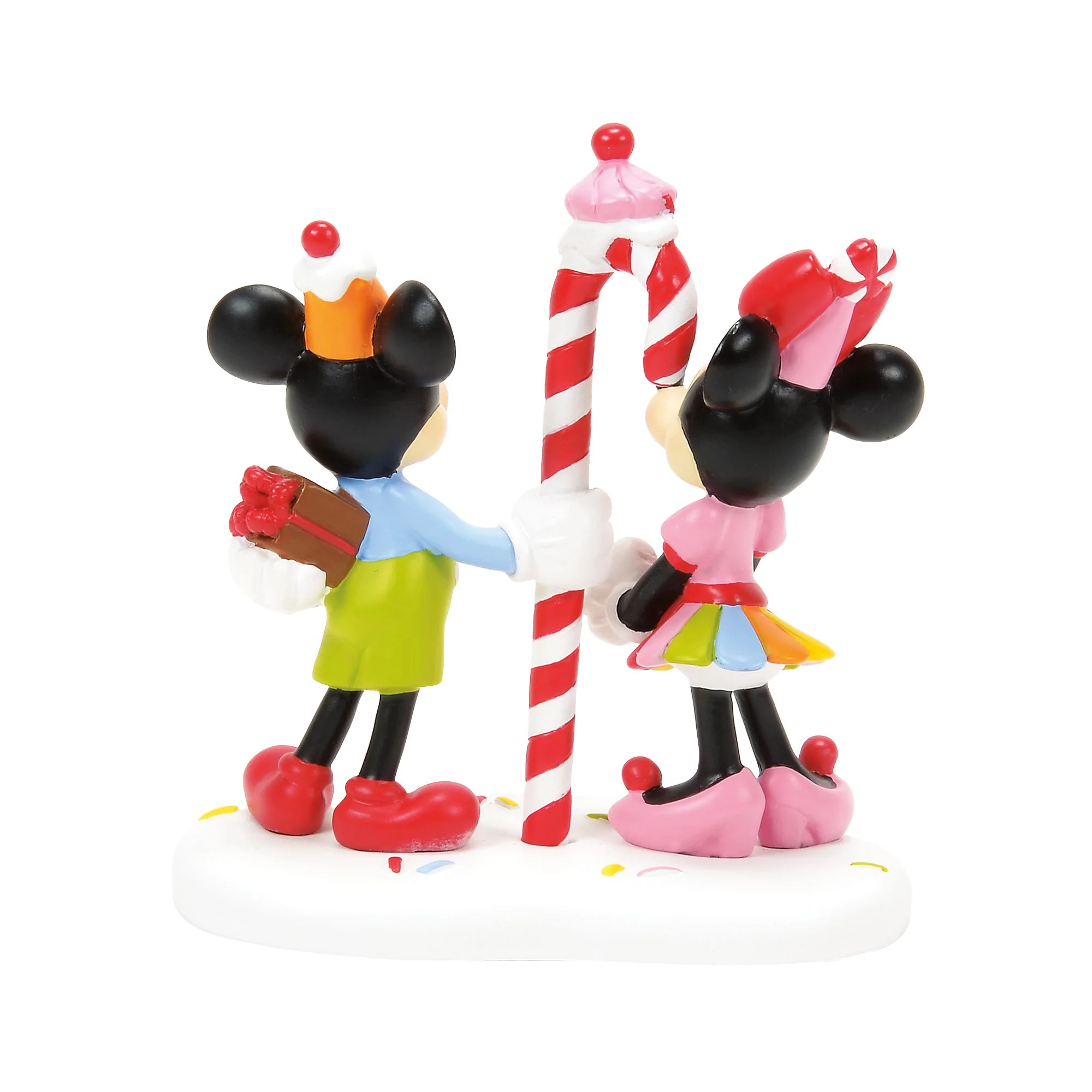Mickey and Minnie Share a Treat - Disney Village by D56 - Image 2