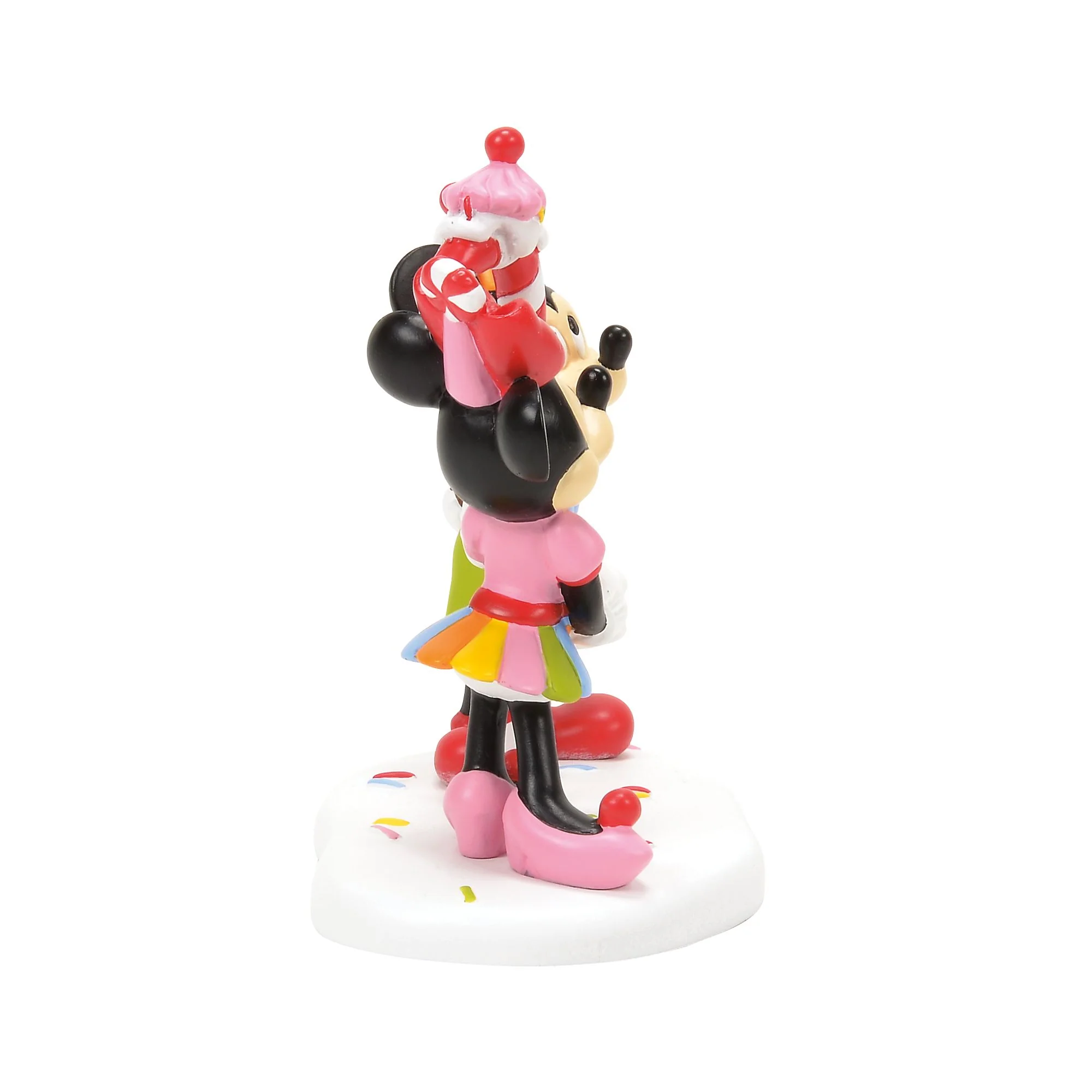Mickey and Minnie Share a Treat - Disney Village by D56 - Image 6