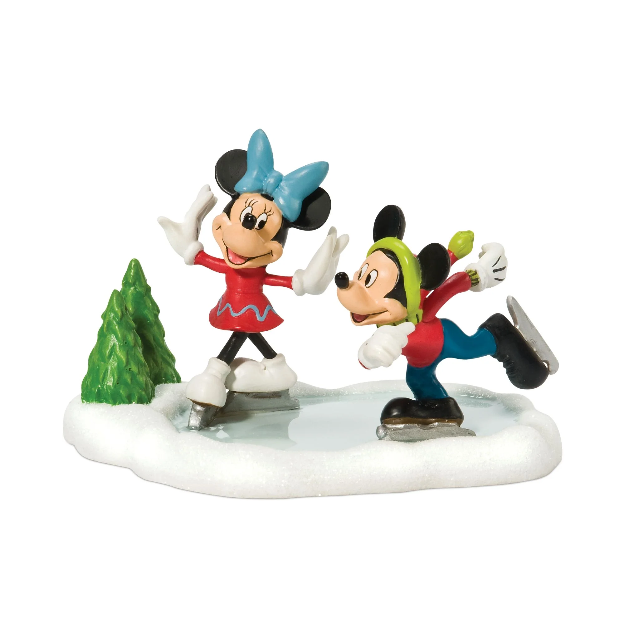 Mickey & Minnie Skating - Disney Village by D56