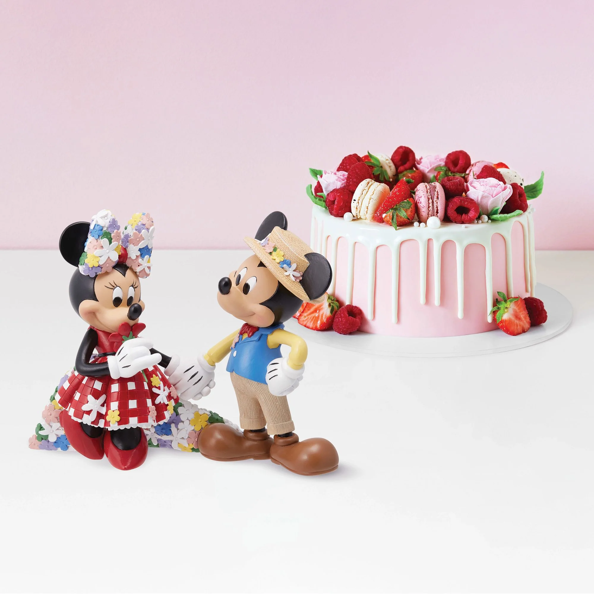 Mickey & Minnie Botanical Figurine by Disney Showcase - Image 2