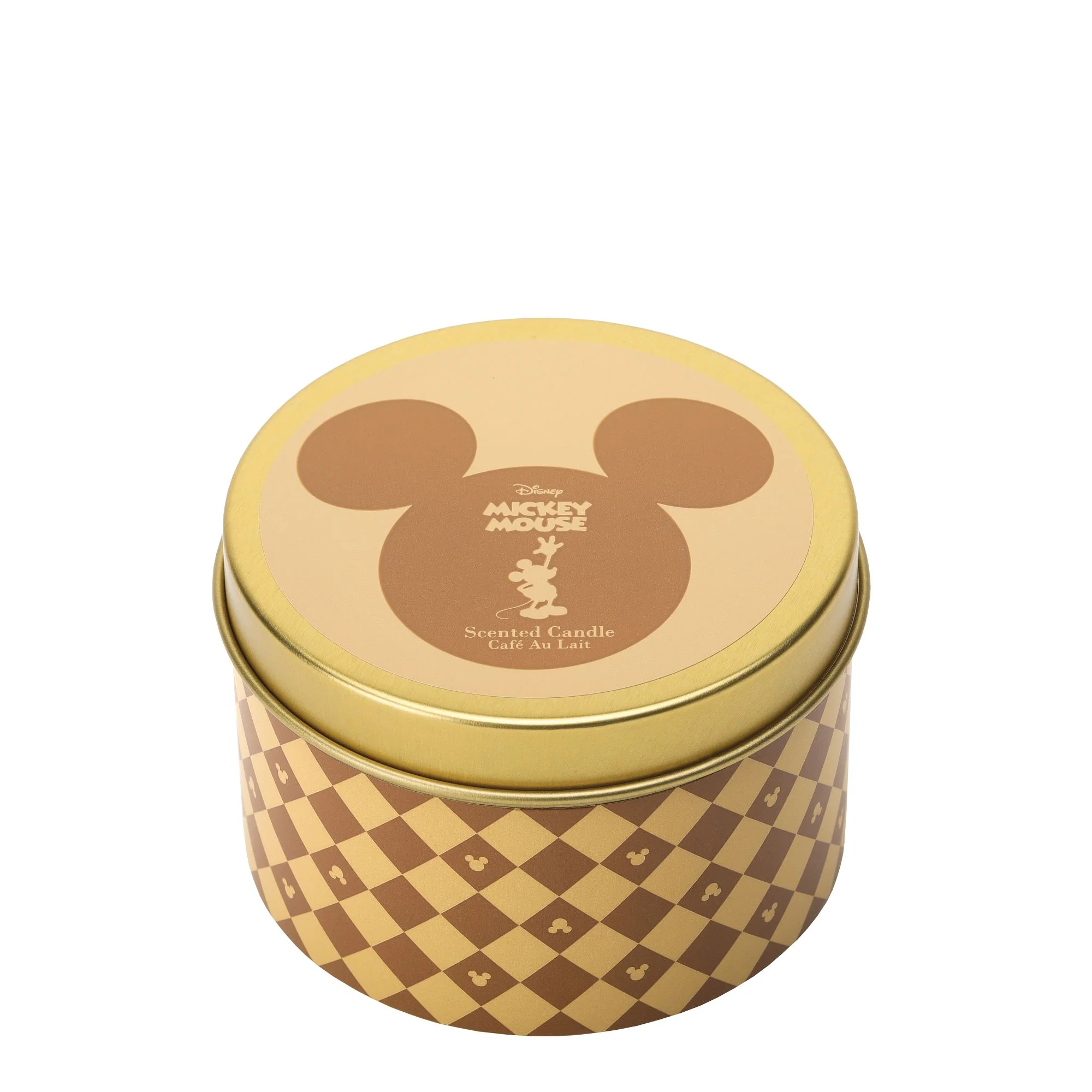 Mickey Mouse Café Au Lait Tin Candle