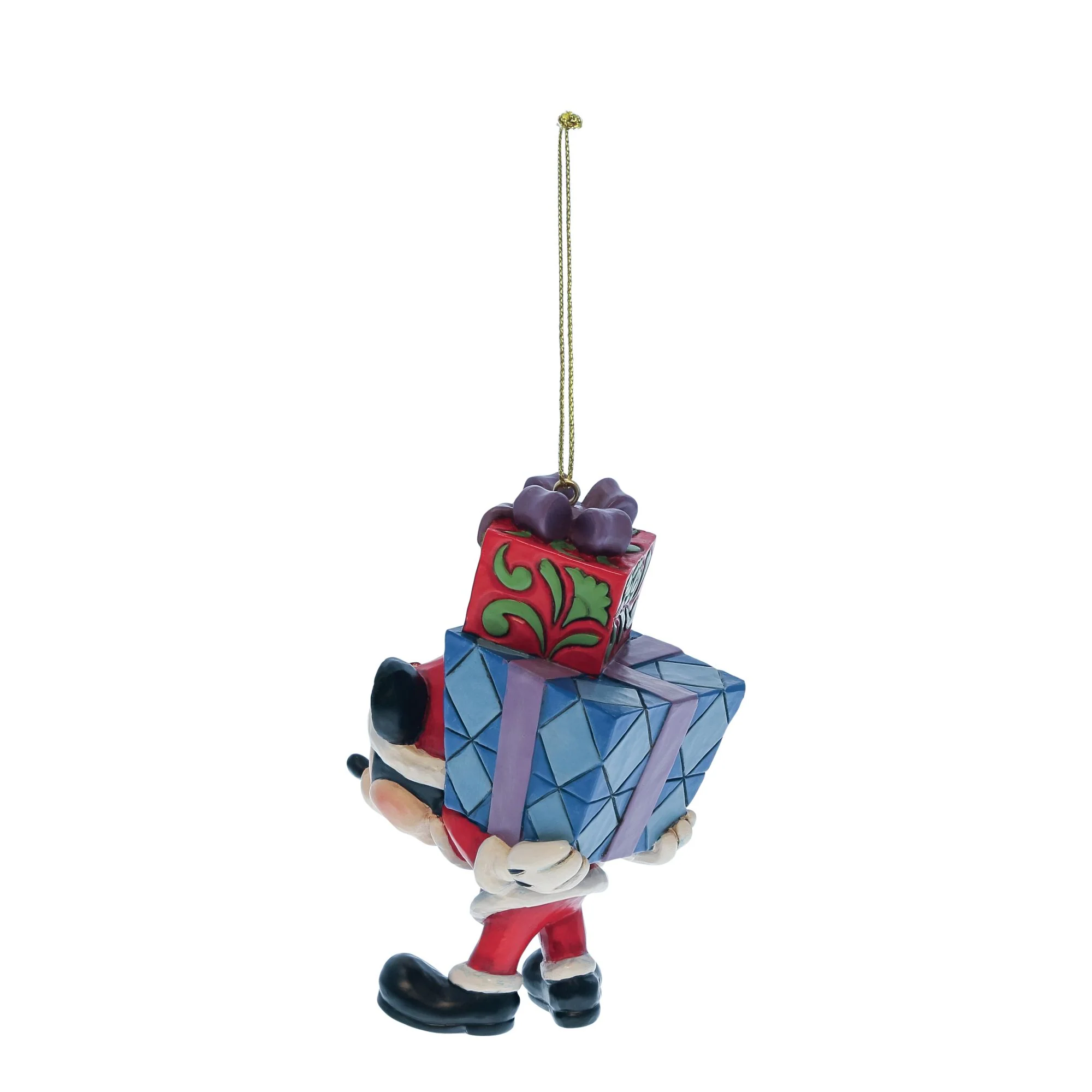 Mickey with Gifts on his Back Hanging Ornament - Image 2