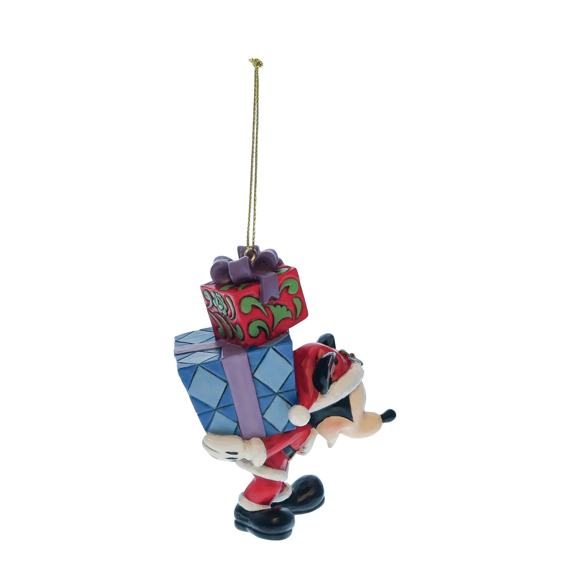 Mickey with Gifts on his Back Hanging Ornament - Image 3