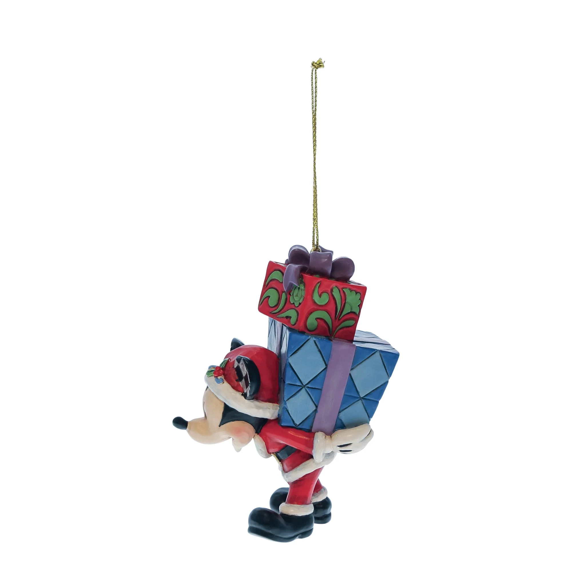 Mickey with Gifts on his Back Hanging Ornament - Image 4