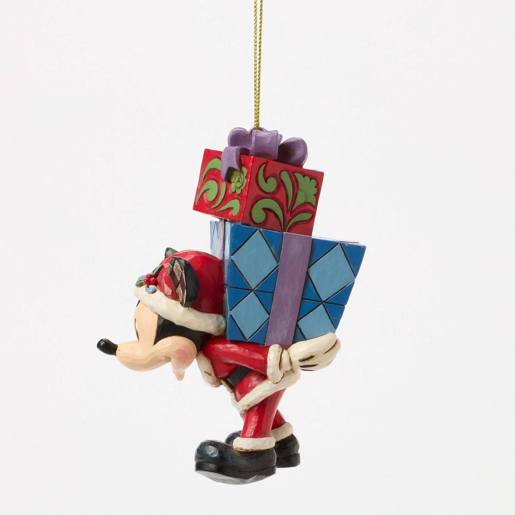 Mickey with Gifts on his Back Hanging Ornament - Image 5