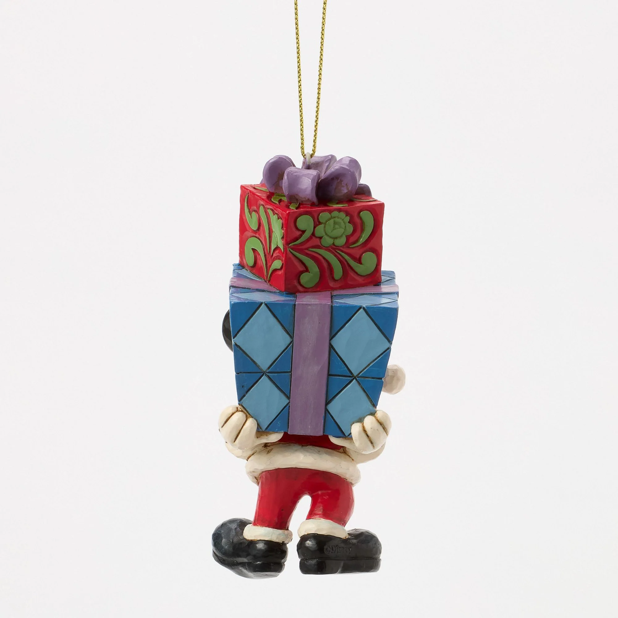 Mickey with Gifts on his Back Hanging Ornament - Image 6