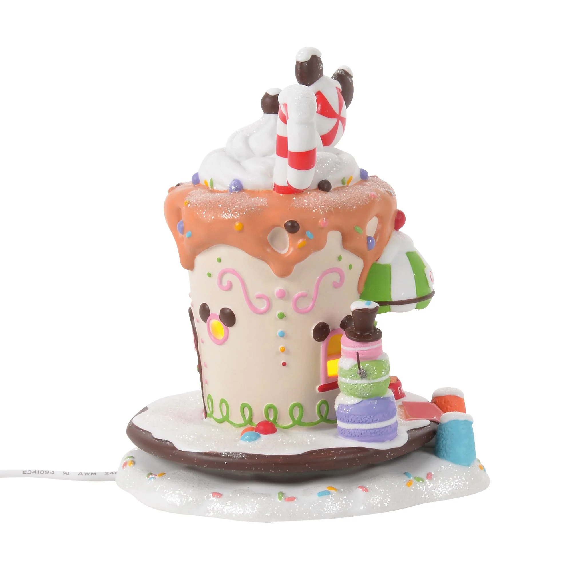Mickey's Peppermint Café Disney Village by D56 - Image 4