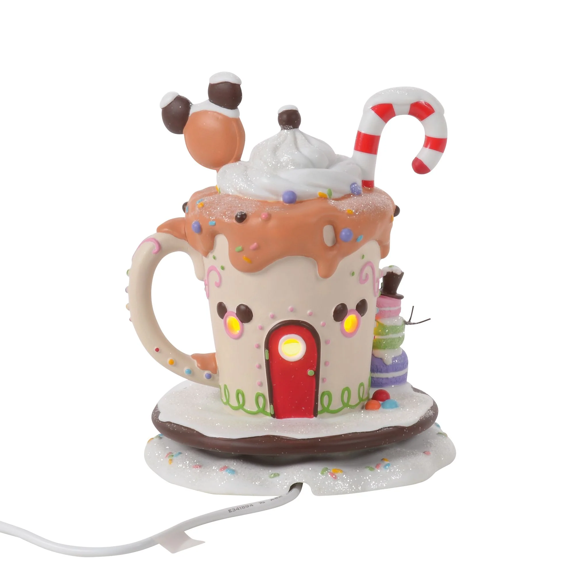 Mickey's Peppermint Café Disney Village by D56 - Image 6