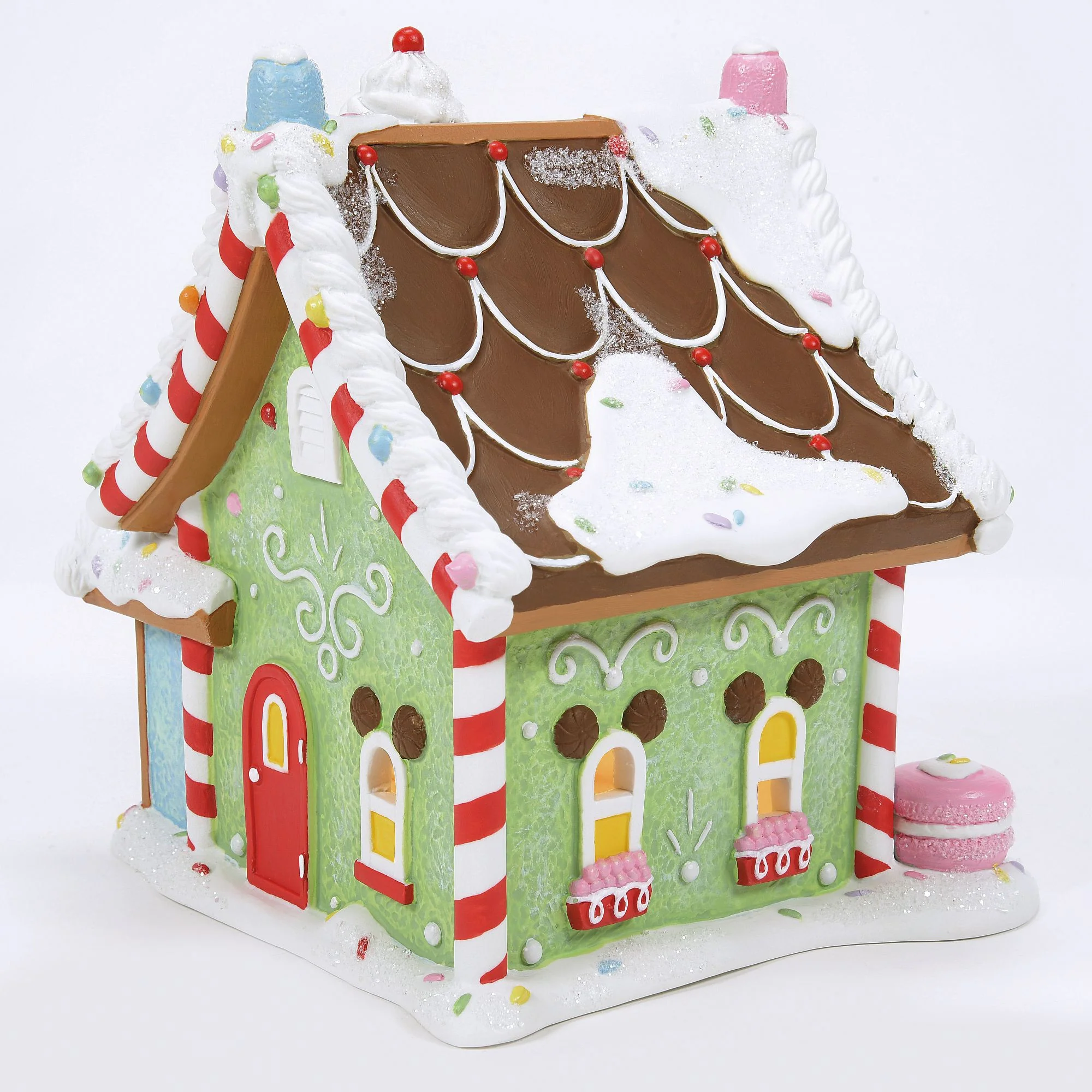 Mickey's Peppermint Villa - Disney Village by D56 - Image 2