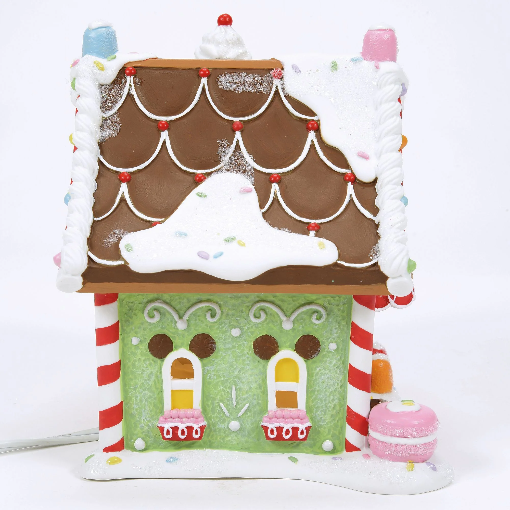 Mickey's Peppermint Villa - Disney Village by D56 - Image 6