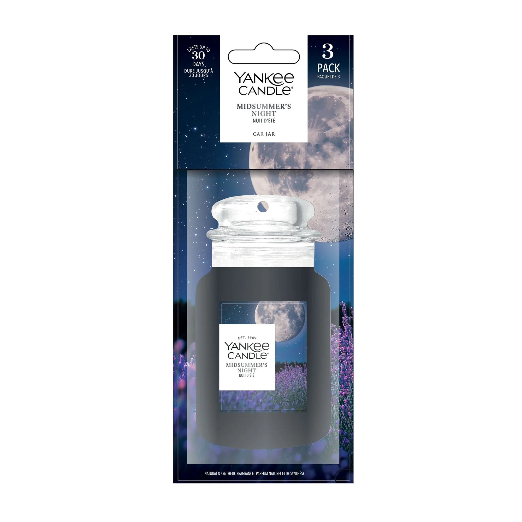 Midsummers Night Car Jar 3 Pack by Yankee Candle