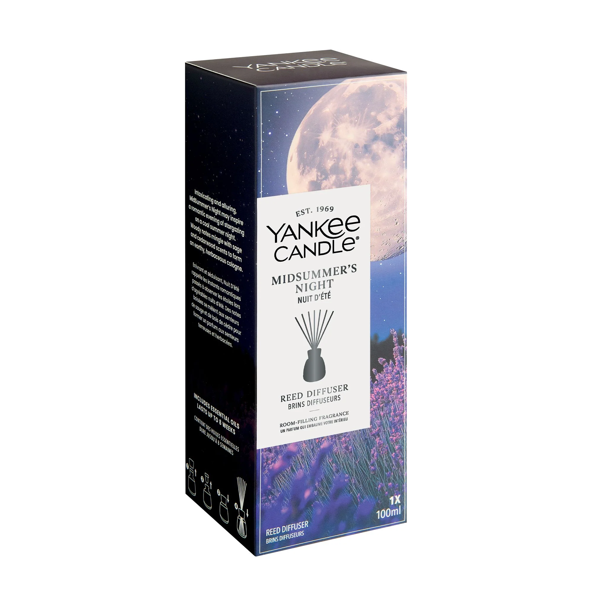 Midsummer's Night Reed Diffuser 100ml by Yankee Candle - Image 2