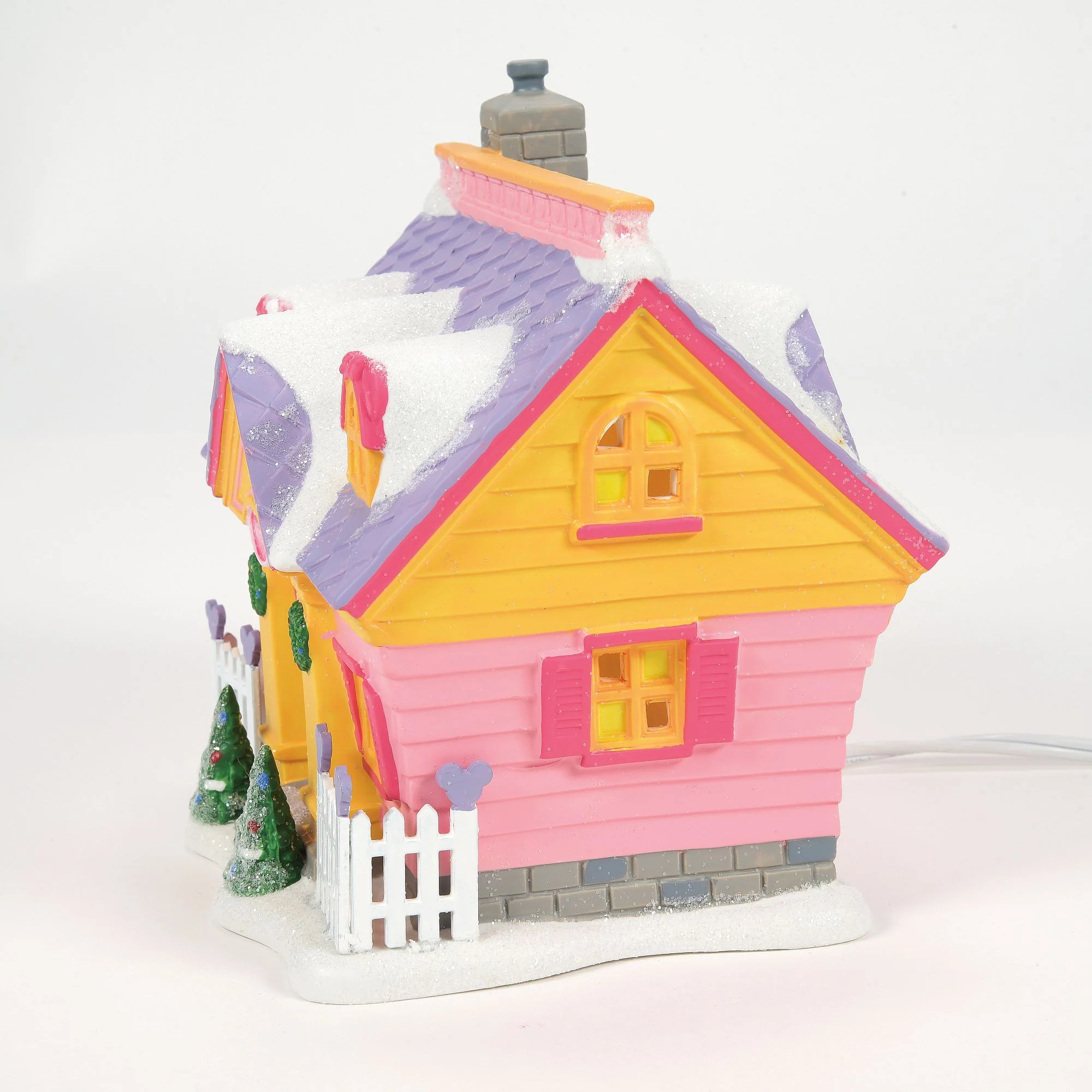 Minnie's House - Disney Village by D56 - Image 4