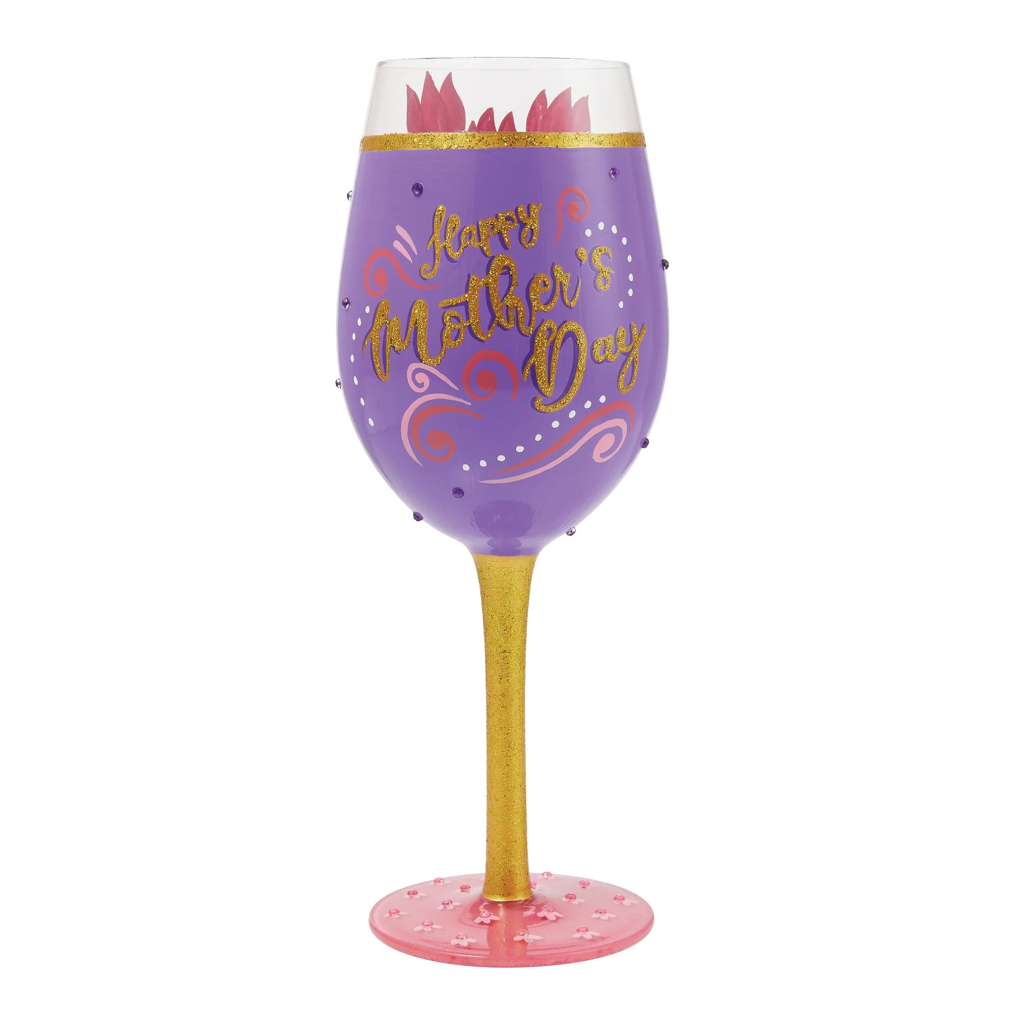 Mother's Day Wrapped Up Wine Glass Designs by Lolita - Image 4