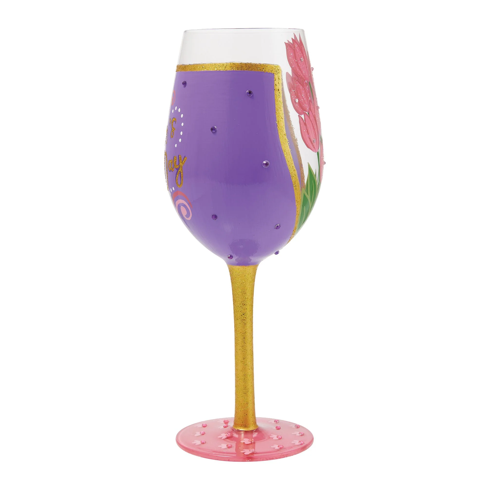 Mother's Day Wrapped Up Wine Glass Designs by Lolita - Image 5