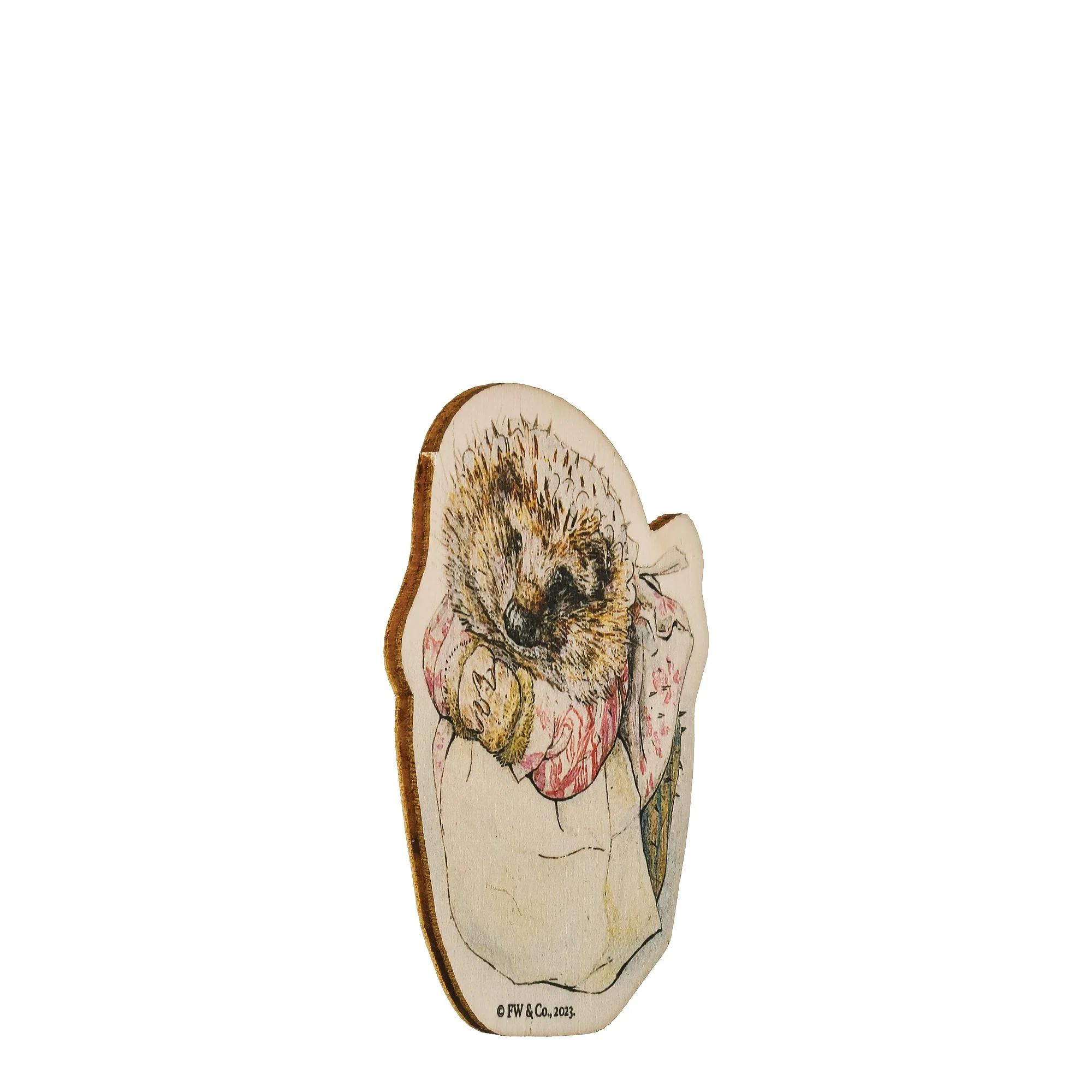 Mrs. Tiggy-Winkle Wooden Magnet - Image 4
