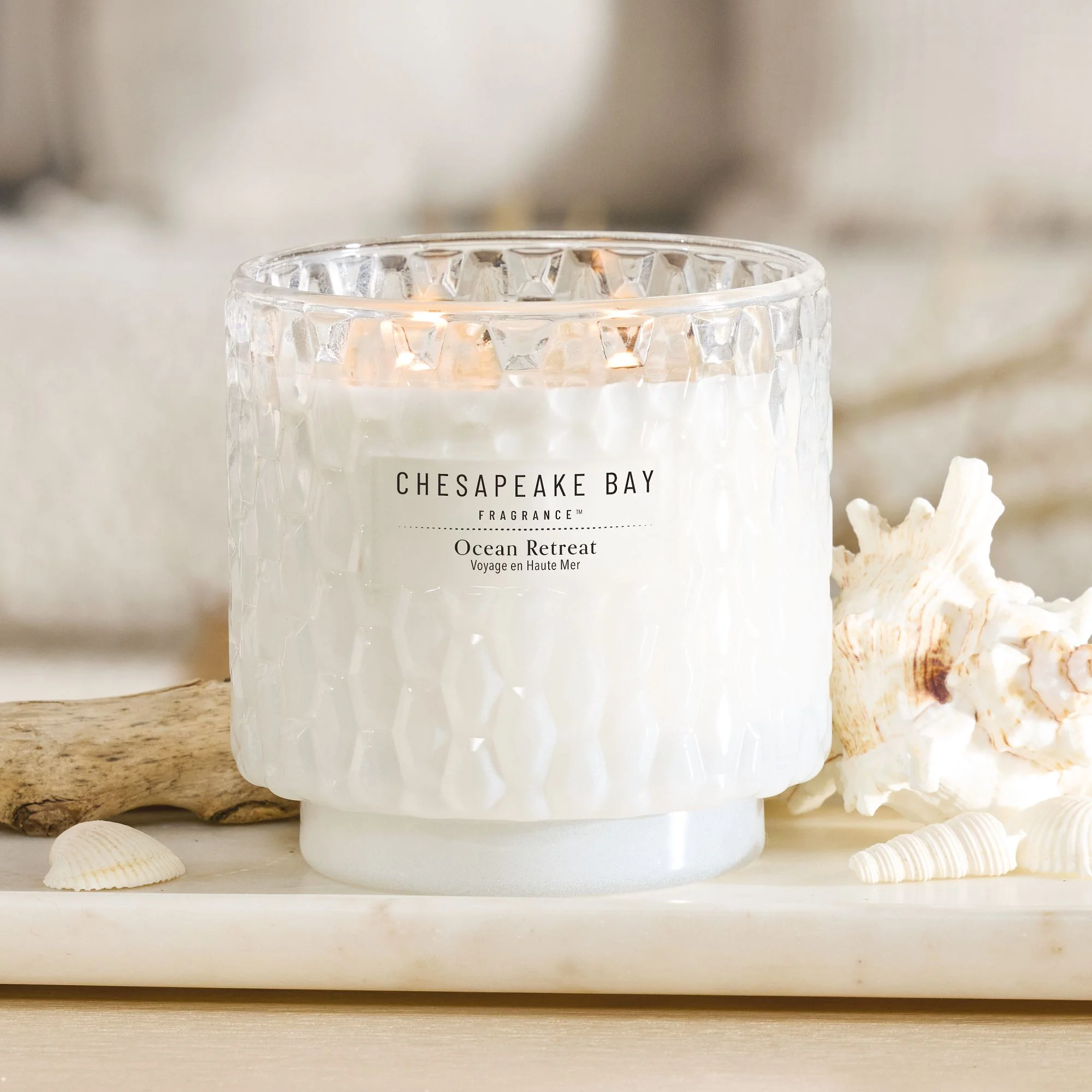 Ocean Retreat Large Candle by Chesapeake Bay - Image 2