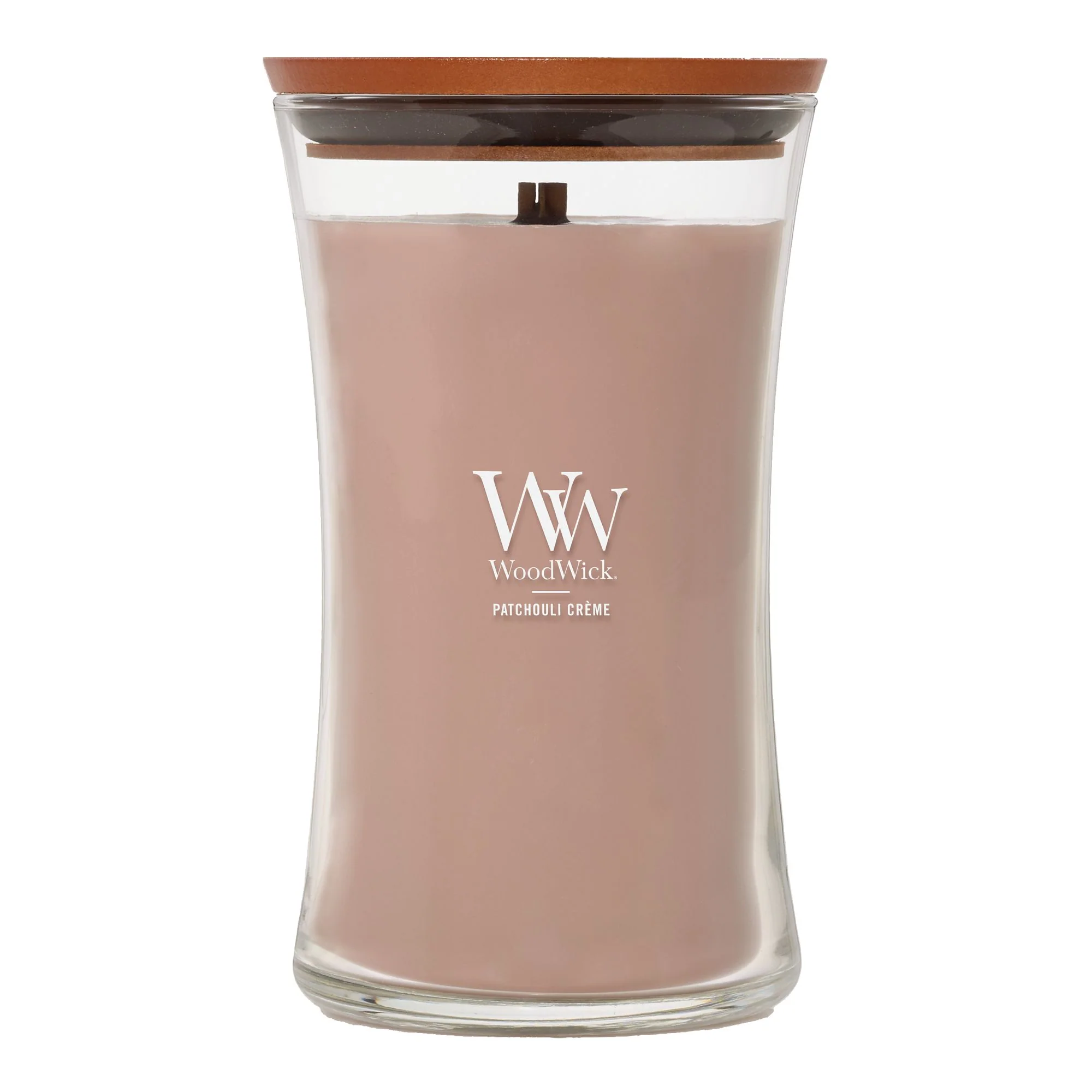 Patchouli Creme Large Hourglas by WoodWick - Image 10