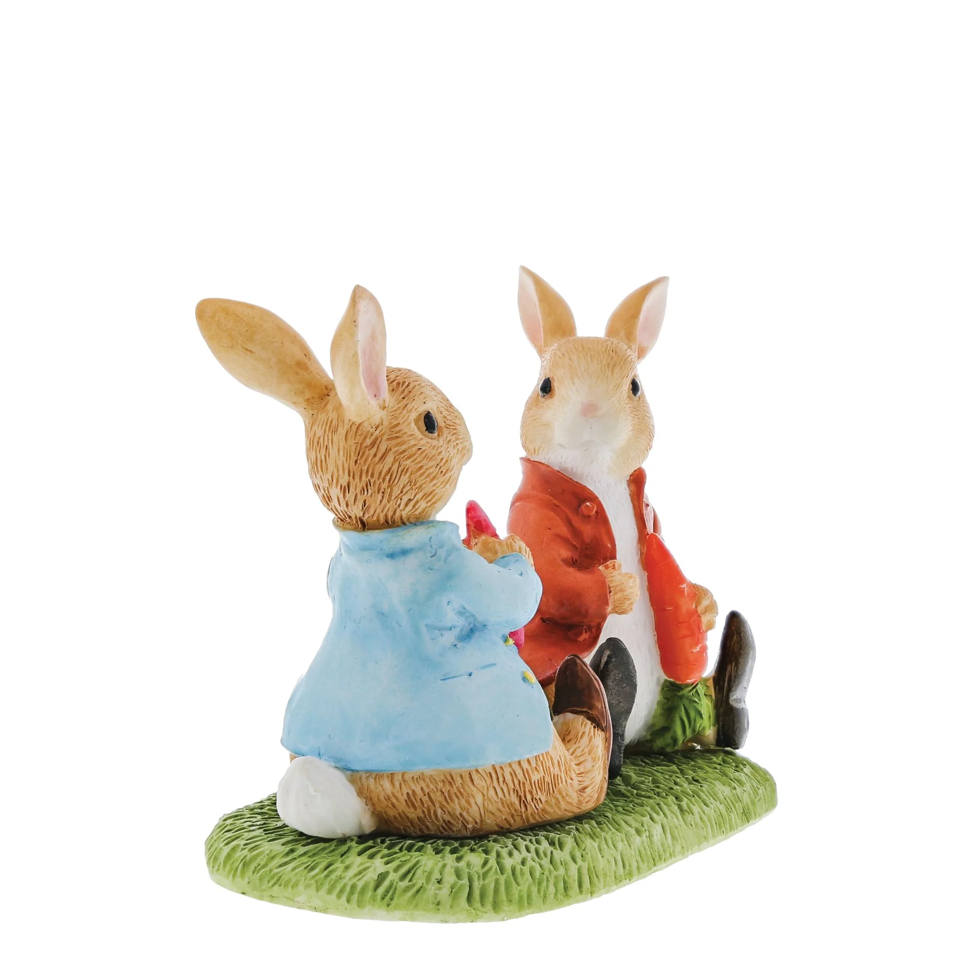 Peter Rabbit & Benjamin Eating Vegetables Figurine - Image 4