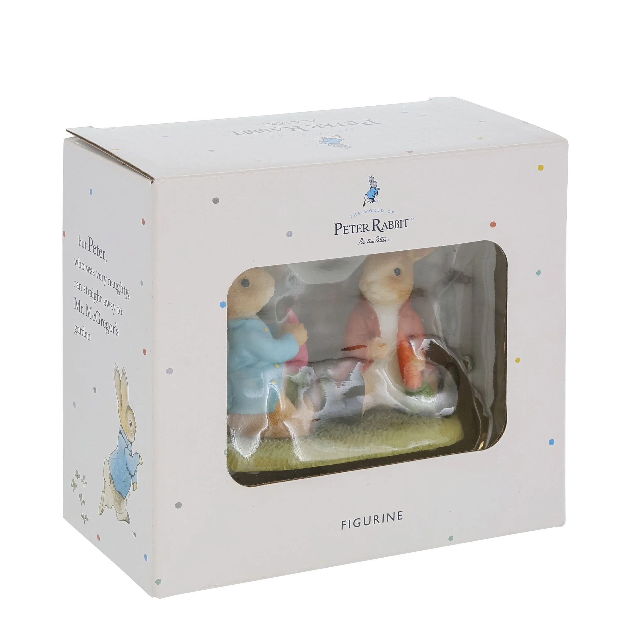 Peter Rabbit & Benjamin Eating Vegetables Figurine - Image 6