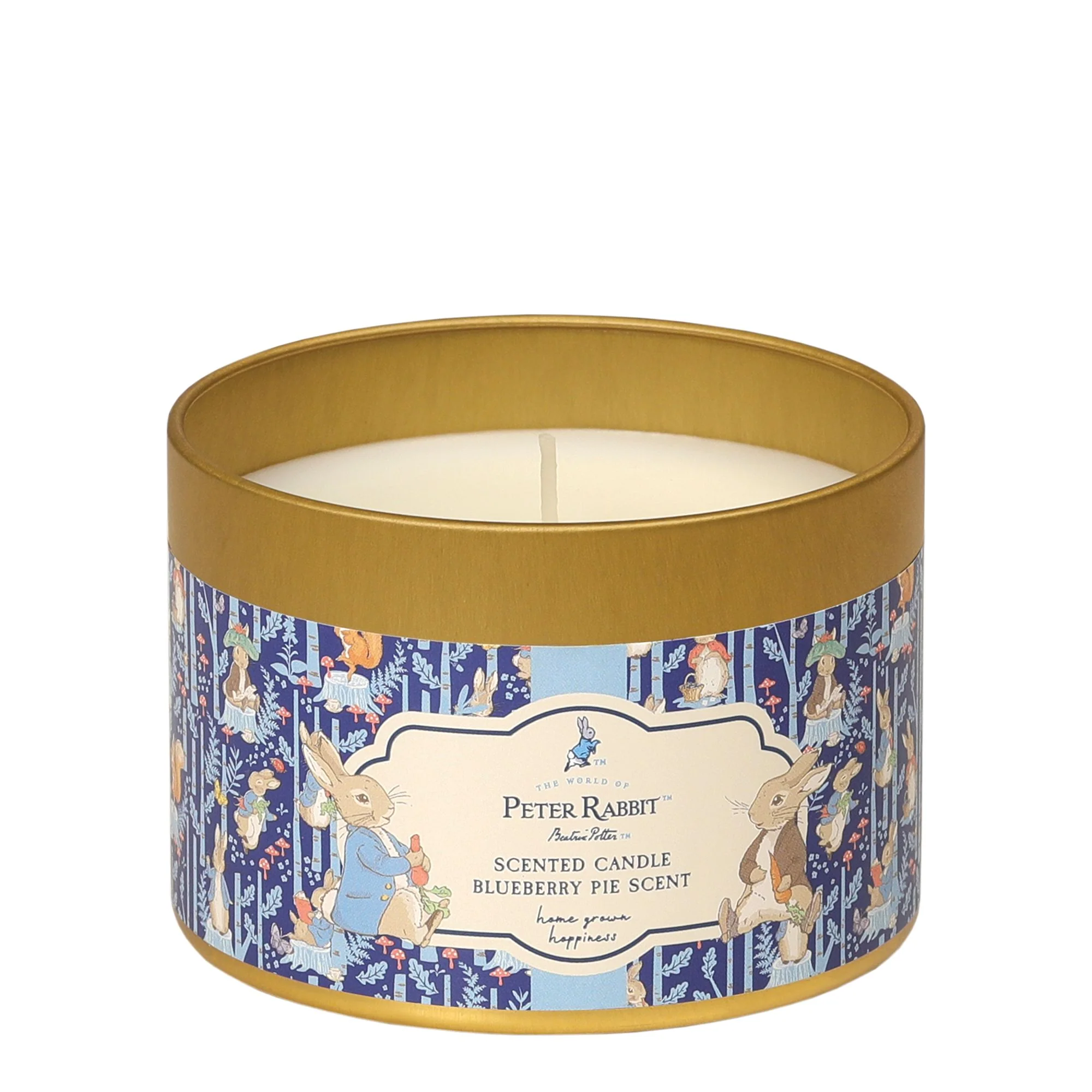 Peter Rabbit Blueberry Pie Tin Candle - Image 3
