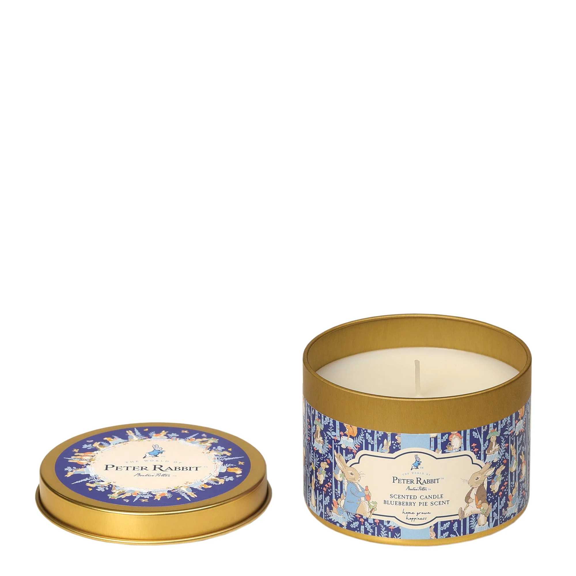Peter Rabbit Blueberry Pie Tin Candle - Image 4