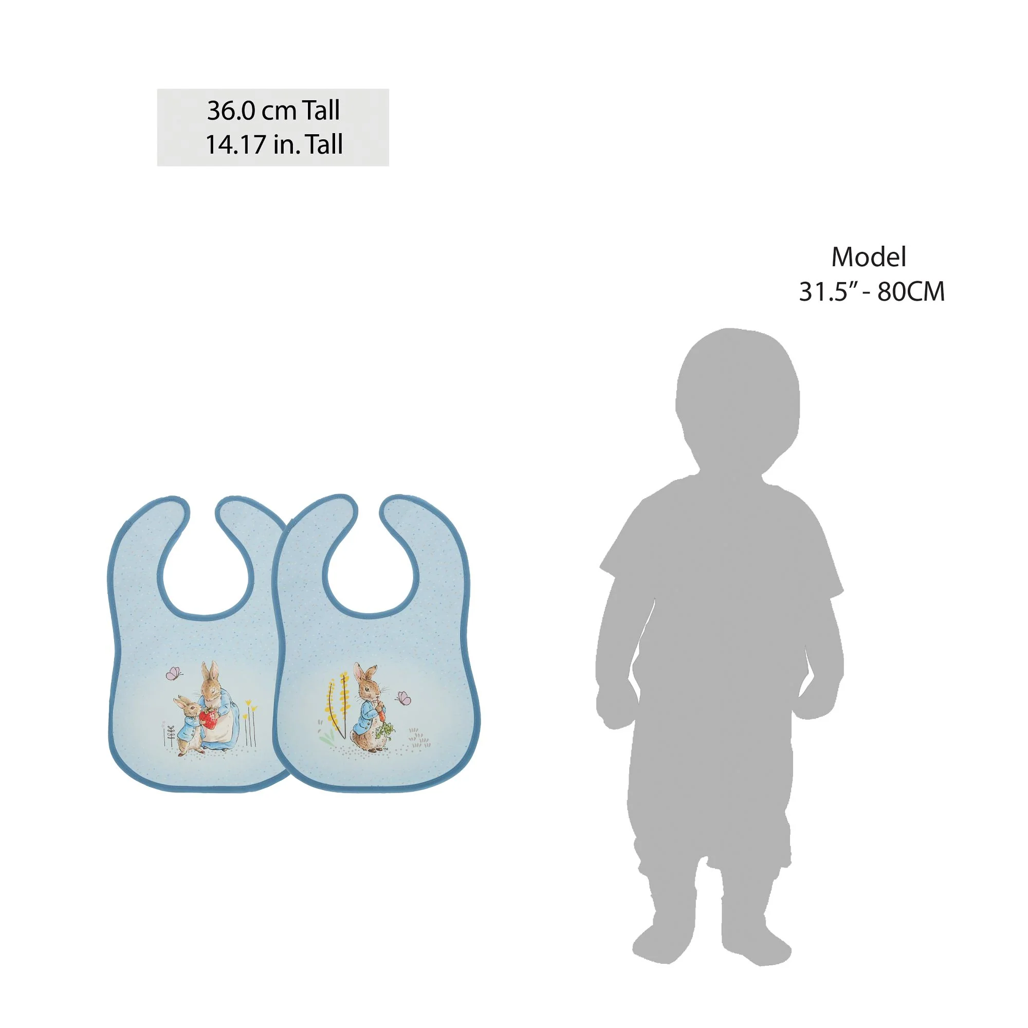 Peter Rabbit Children's Bibs (Set of 2) - Image 8