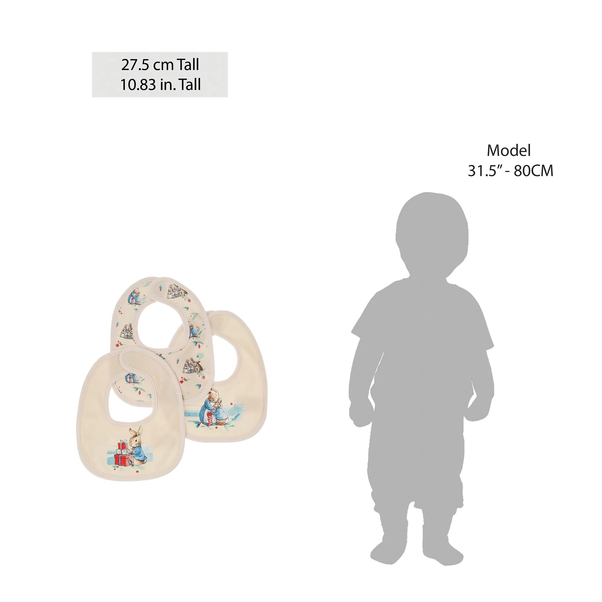 Peter Rabbit Christmas Bibs (Set of 3) - Image 6