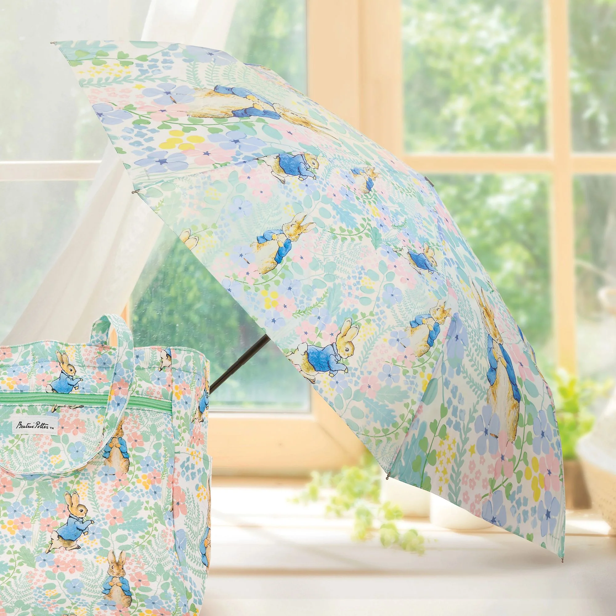 Peter Rabbit English Garden Umbrella - Image 2