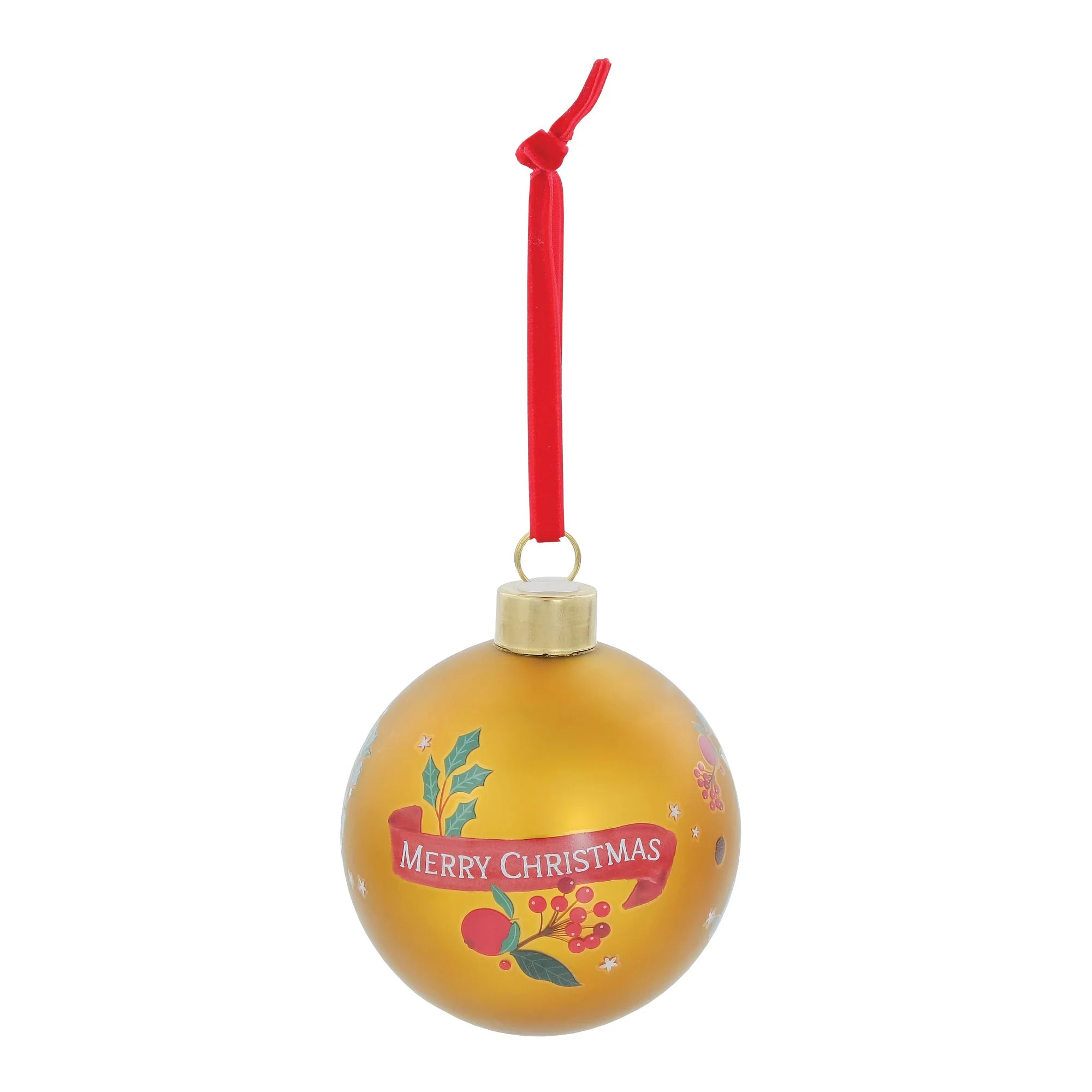 Peter Rabbit Gold Festive Bauble - Image 2
