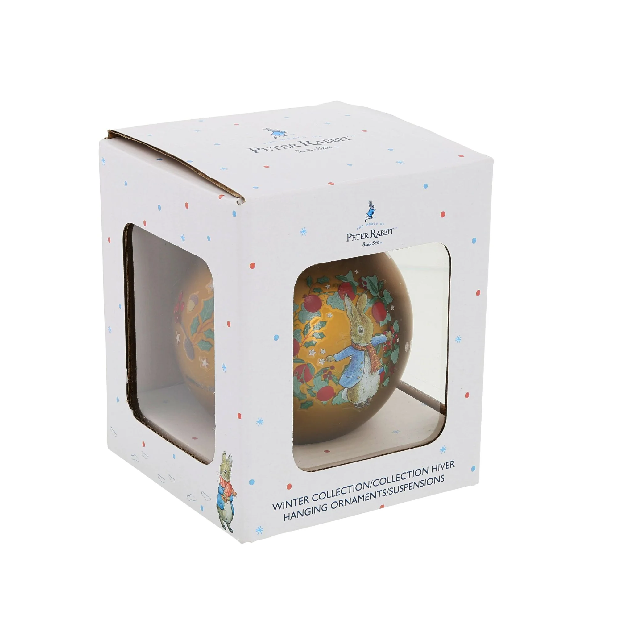 Peter Rabbit Gold Festive Bauble - Image 5