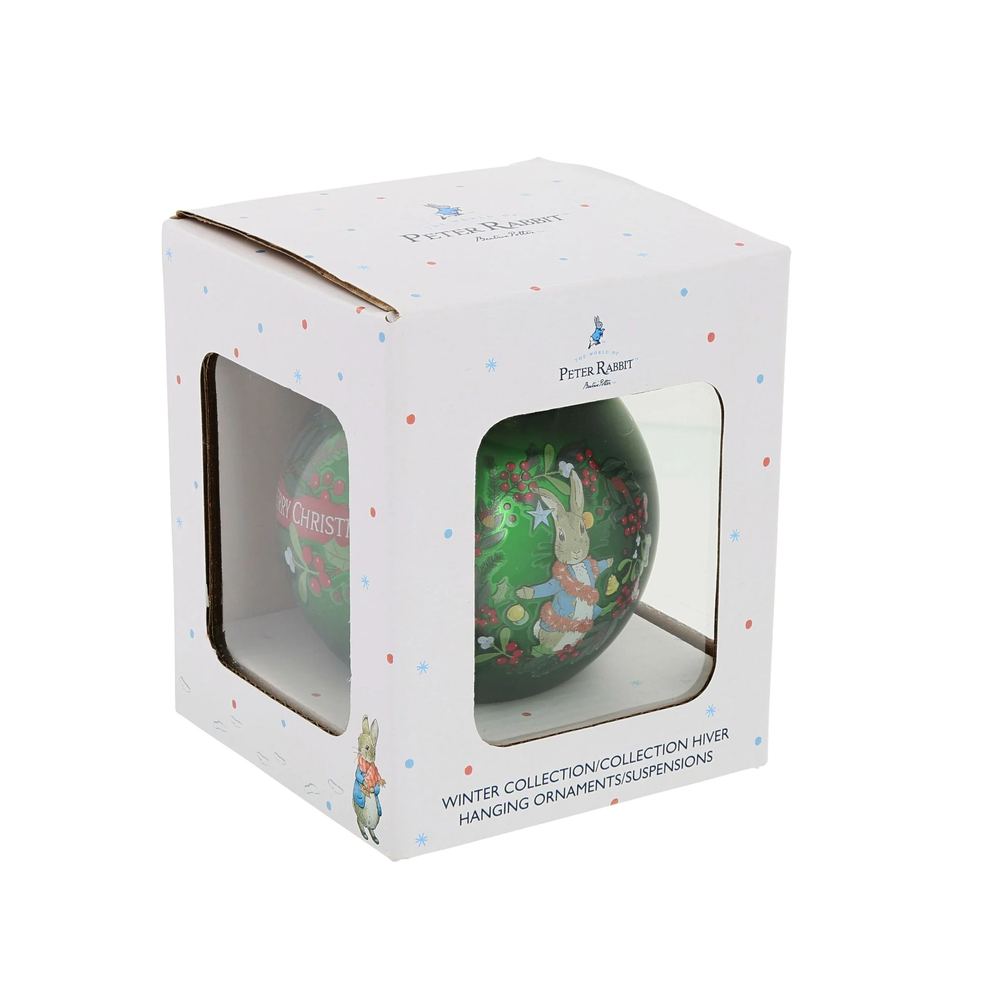 Peter Rabbit Green Festive Bauble - Image 5