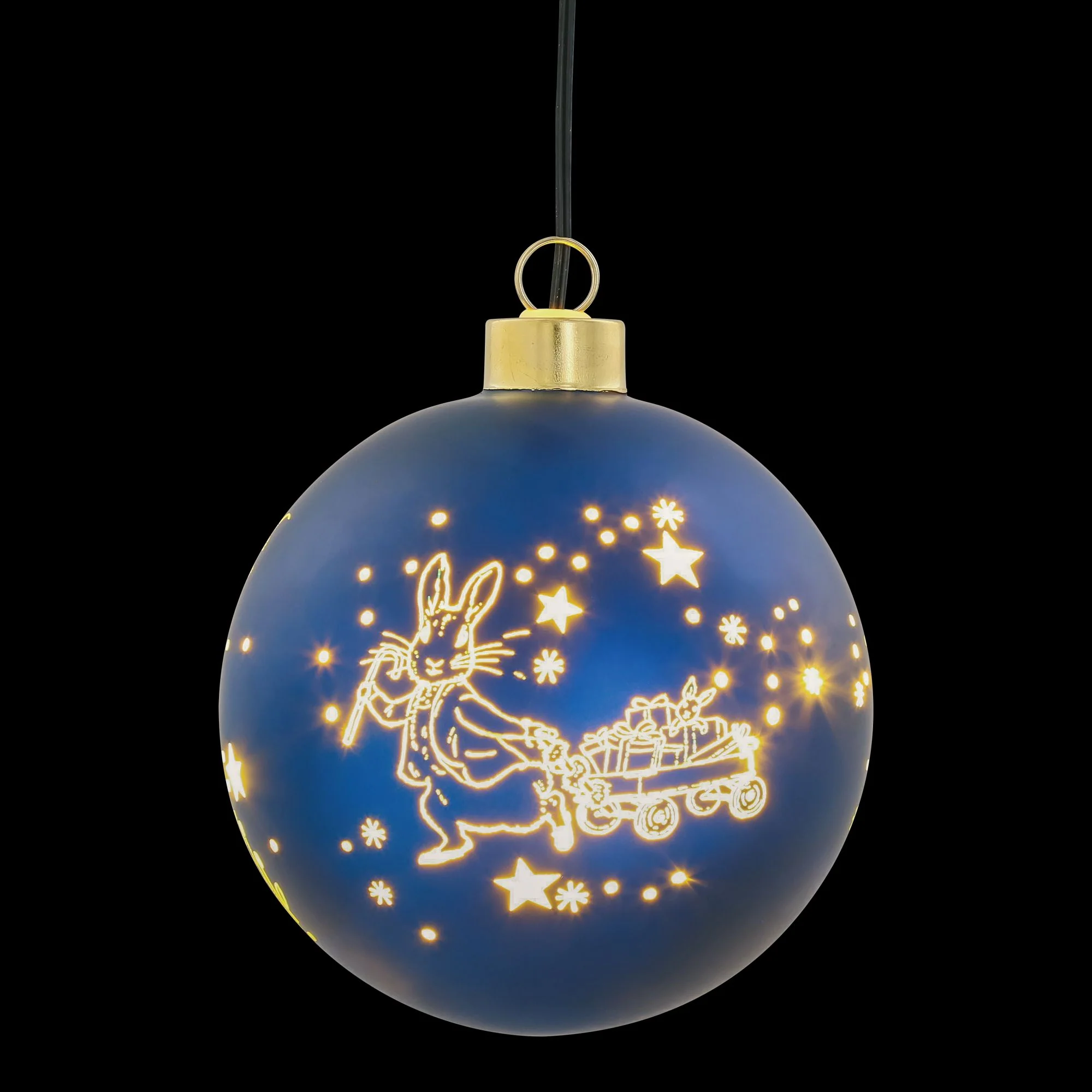 Peter Rabbit LED Bauble - Midnight Blue - Image 4
