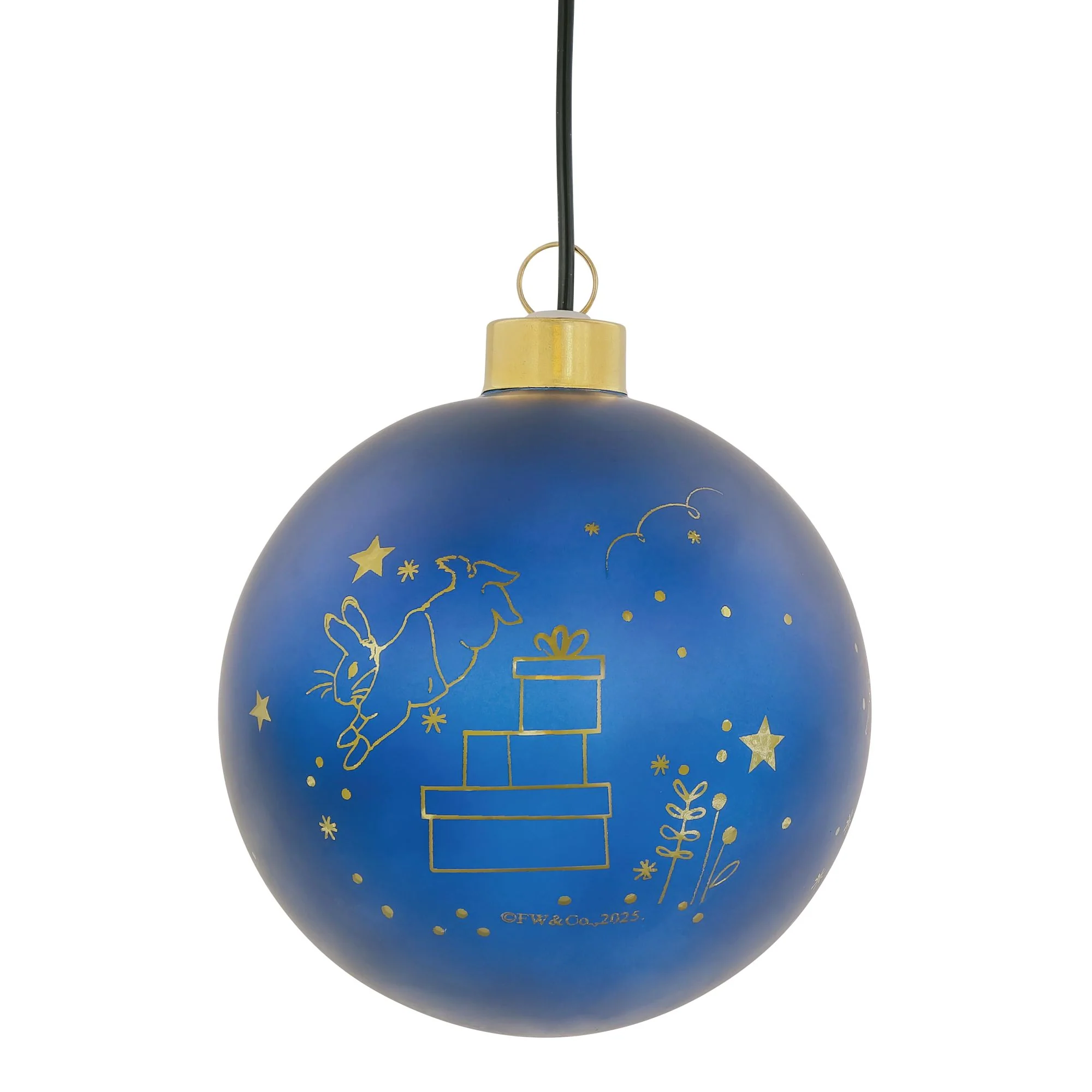 Peter Rabbit LED Bauble - Midnight Blue - Image 5