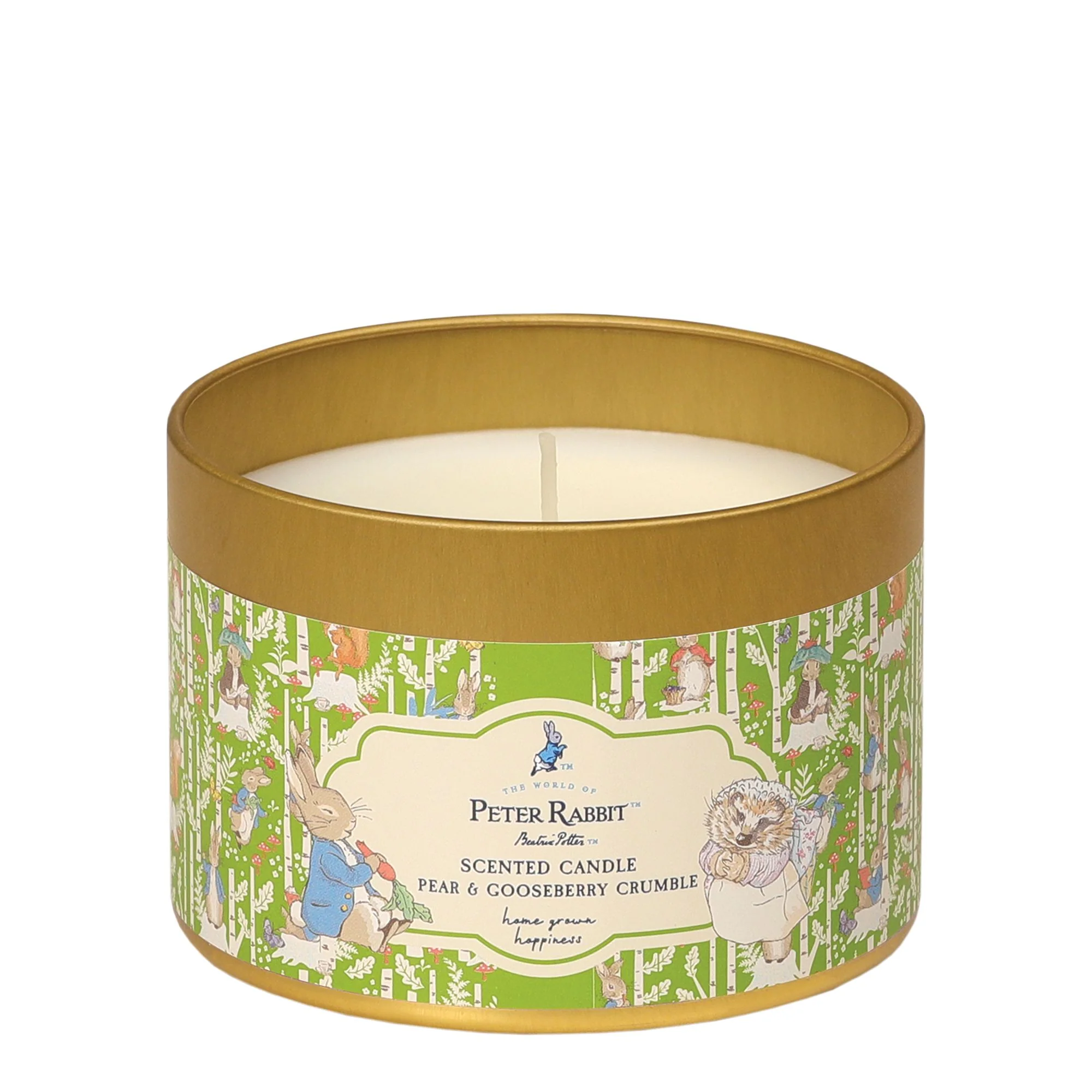 Peter Rabbit Pear & Gooseberry Tin Candle - Image 3
