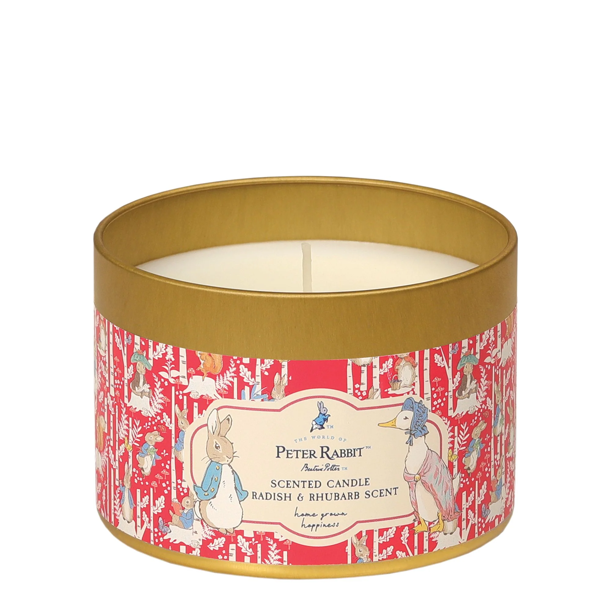 Peter Rabbit Radish & Rhubarb Tin Candle - Image 3
