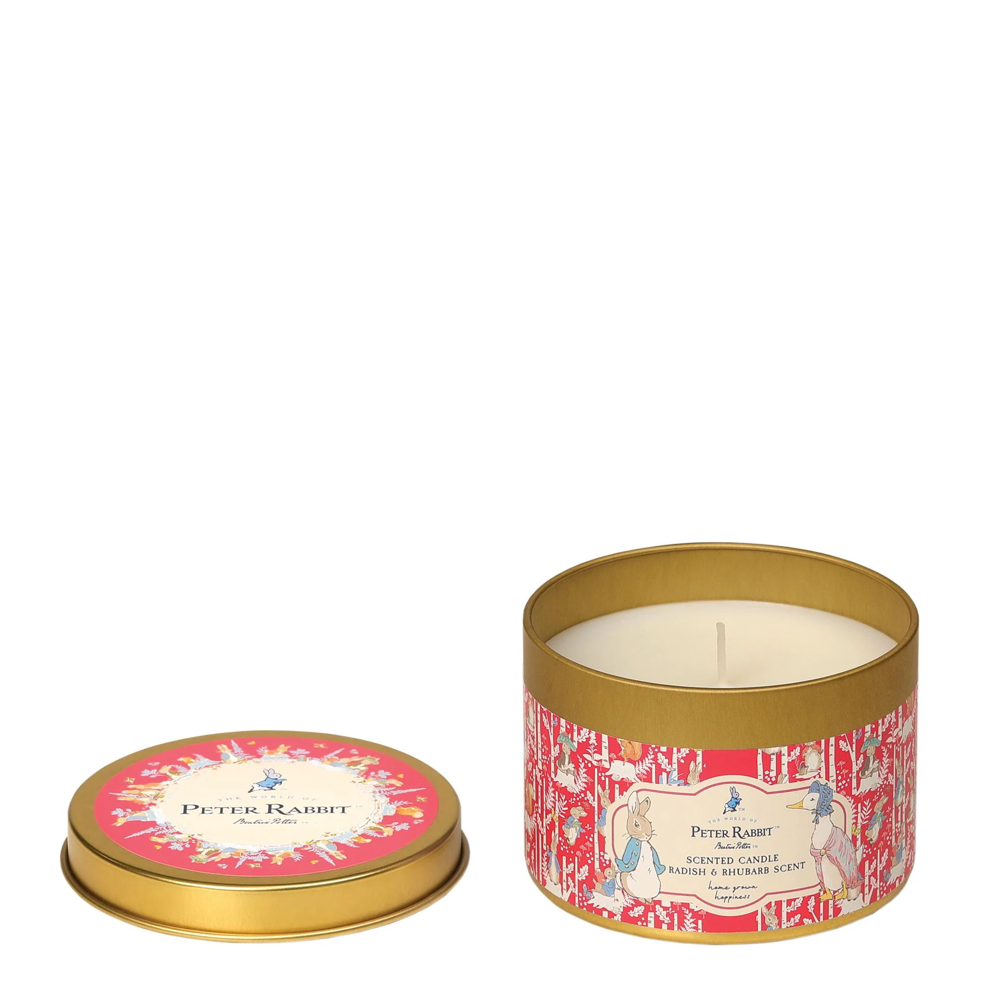 Peter Rabbit Radish & Rhubarb Tin Candle - Image 4