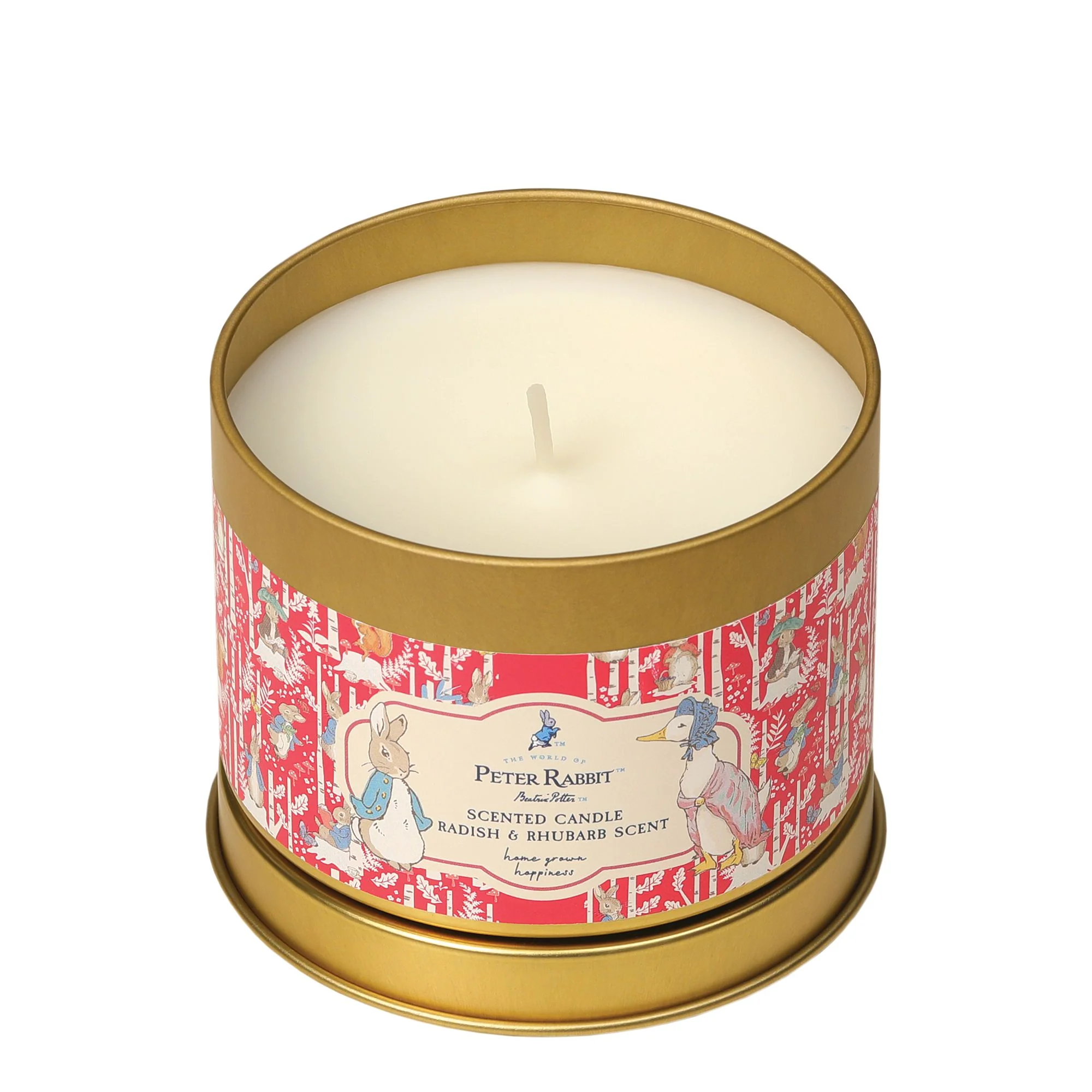 Peter Rabbit Radish & Rhubarb Tin Candle - Image 5
