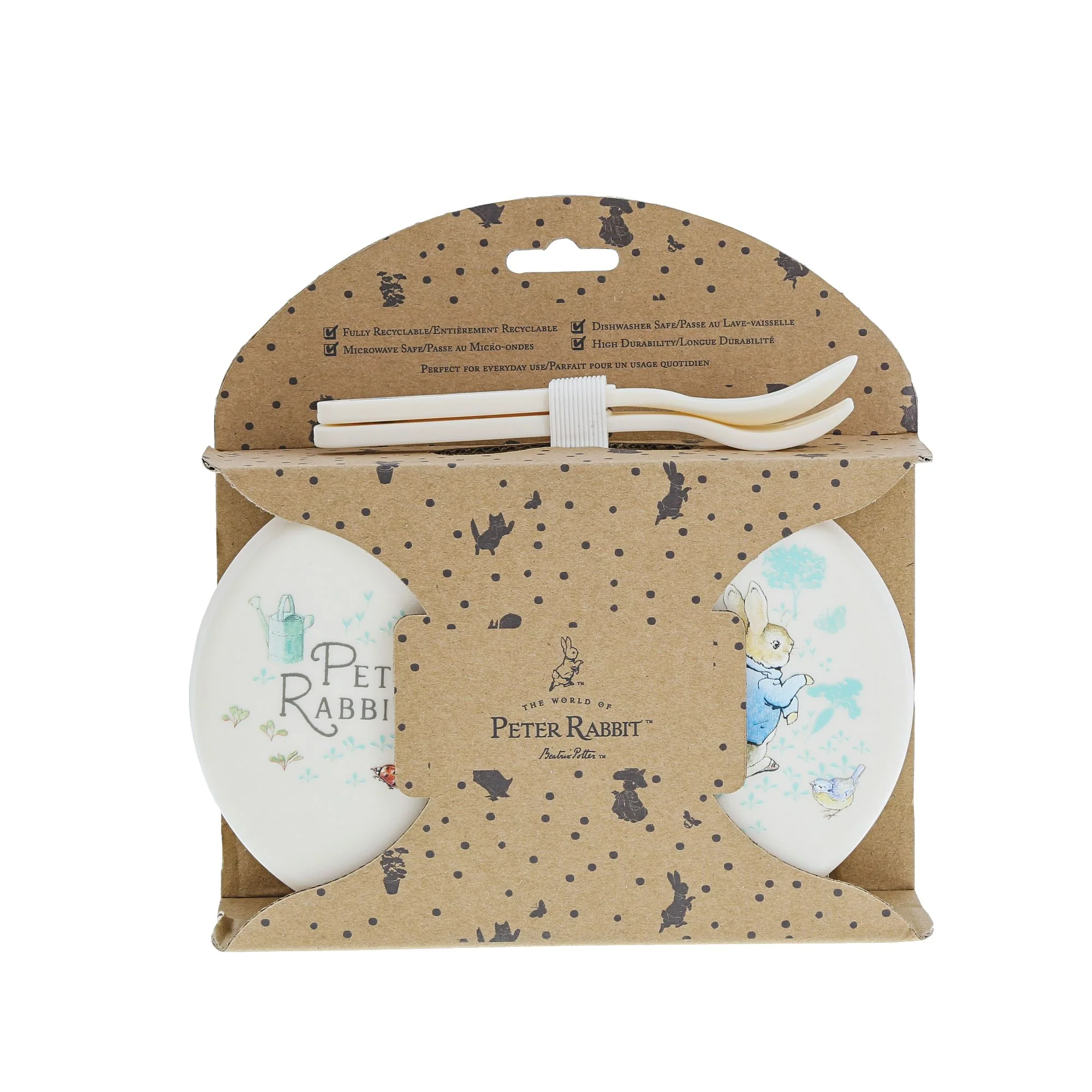 Peter Rabbit Snack Box with Cutlery Set by Beatrix Potter - Image 11