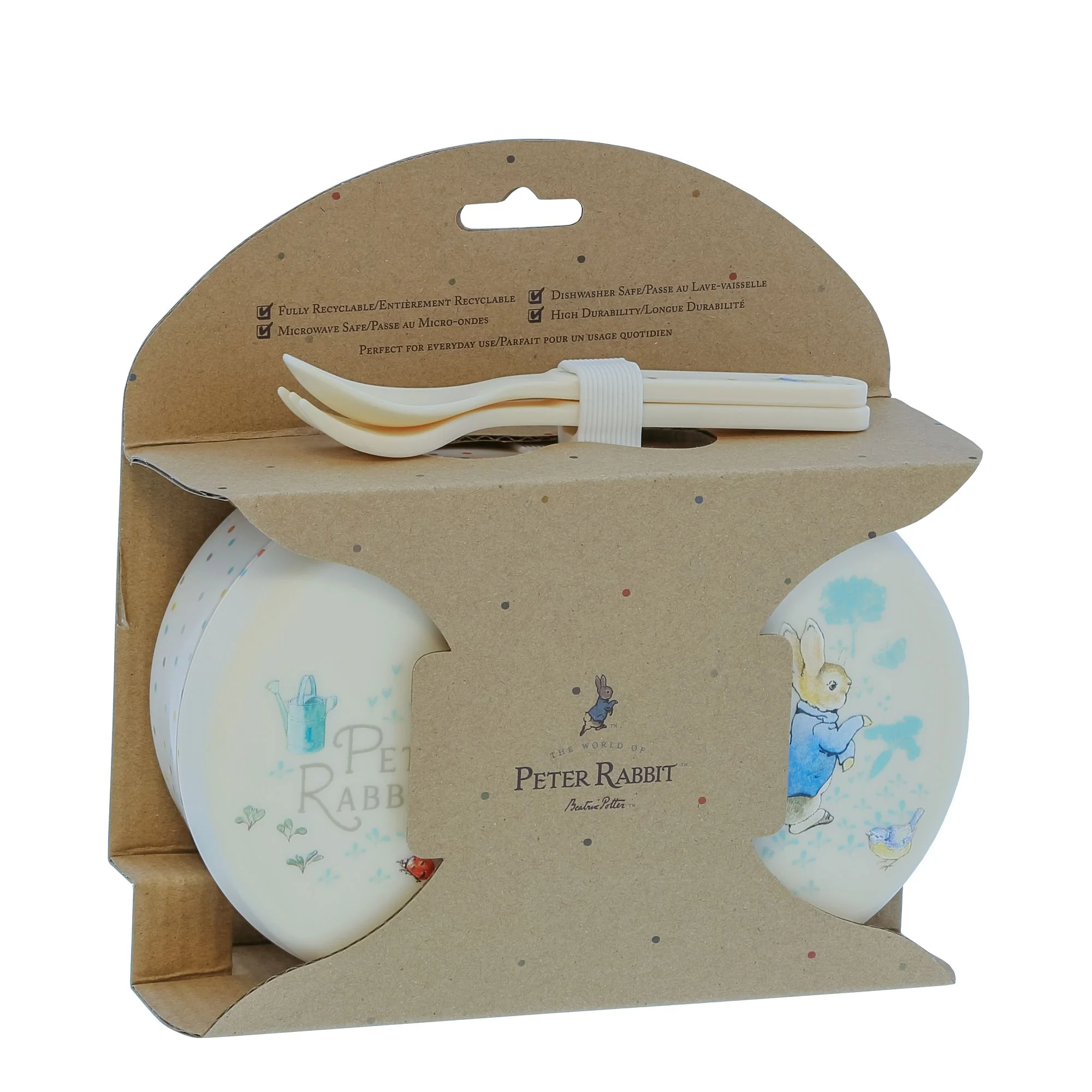 Peter Rabbit Snack Box with Cutlery Set by Beatrix Potter - Image 13