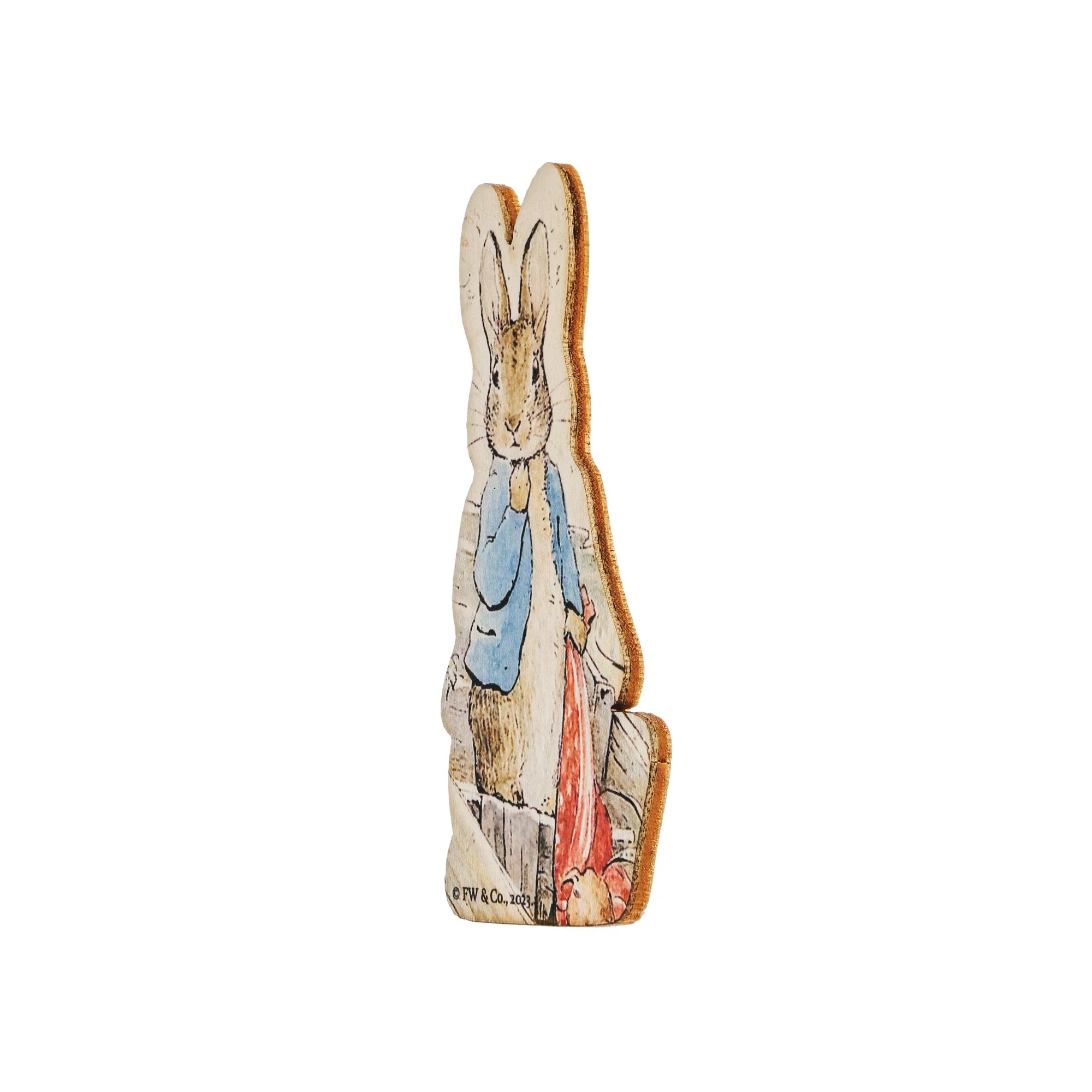 Peter Rabbit Wooden Magnet - Image 3