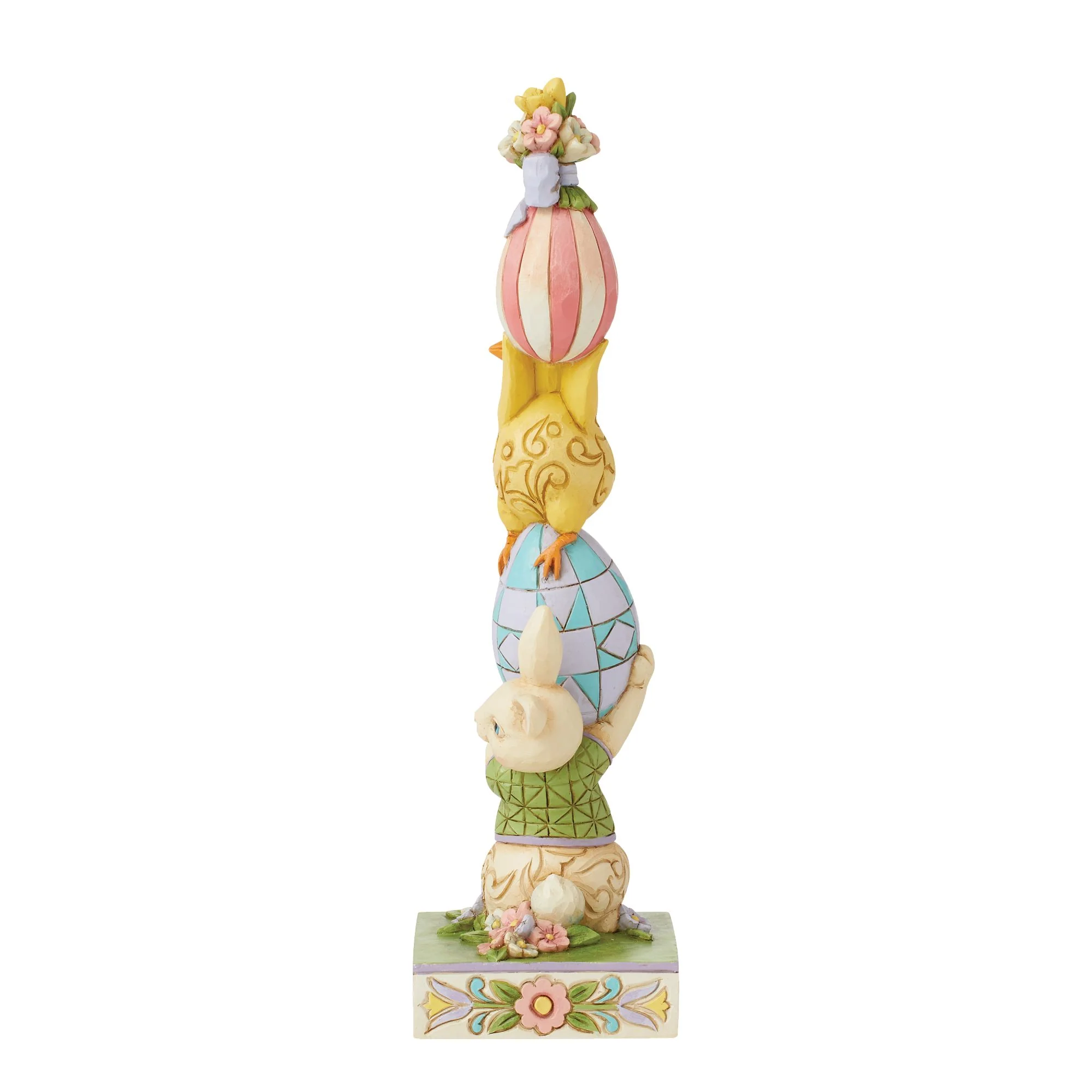 Playful Pile-up (Stacked Bunny Figurine) - Heartwood Creek by Jim Shore - Image 2