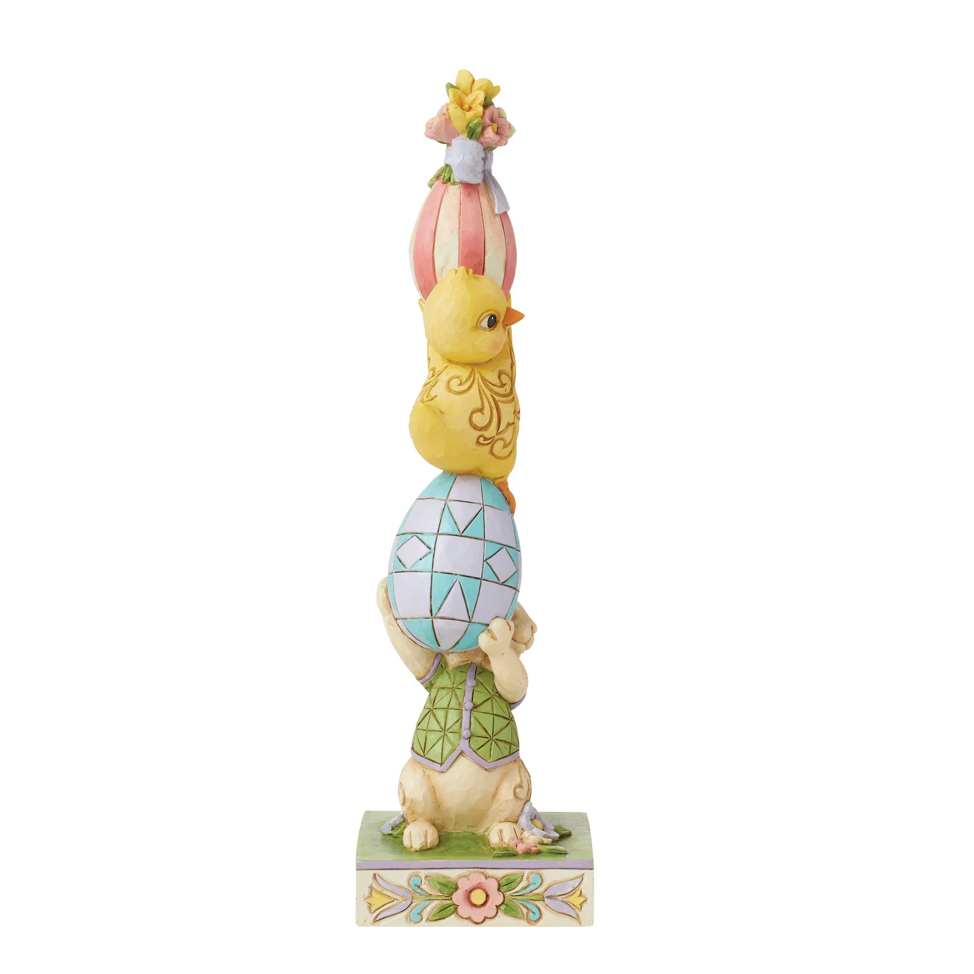 Playful Pile-up (Stacked Bunny Figurine) - Heartwood Creek by Jim Shore - Image 4