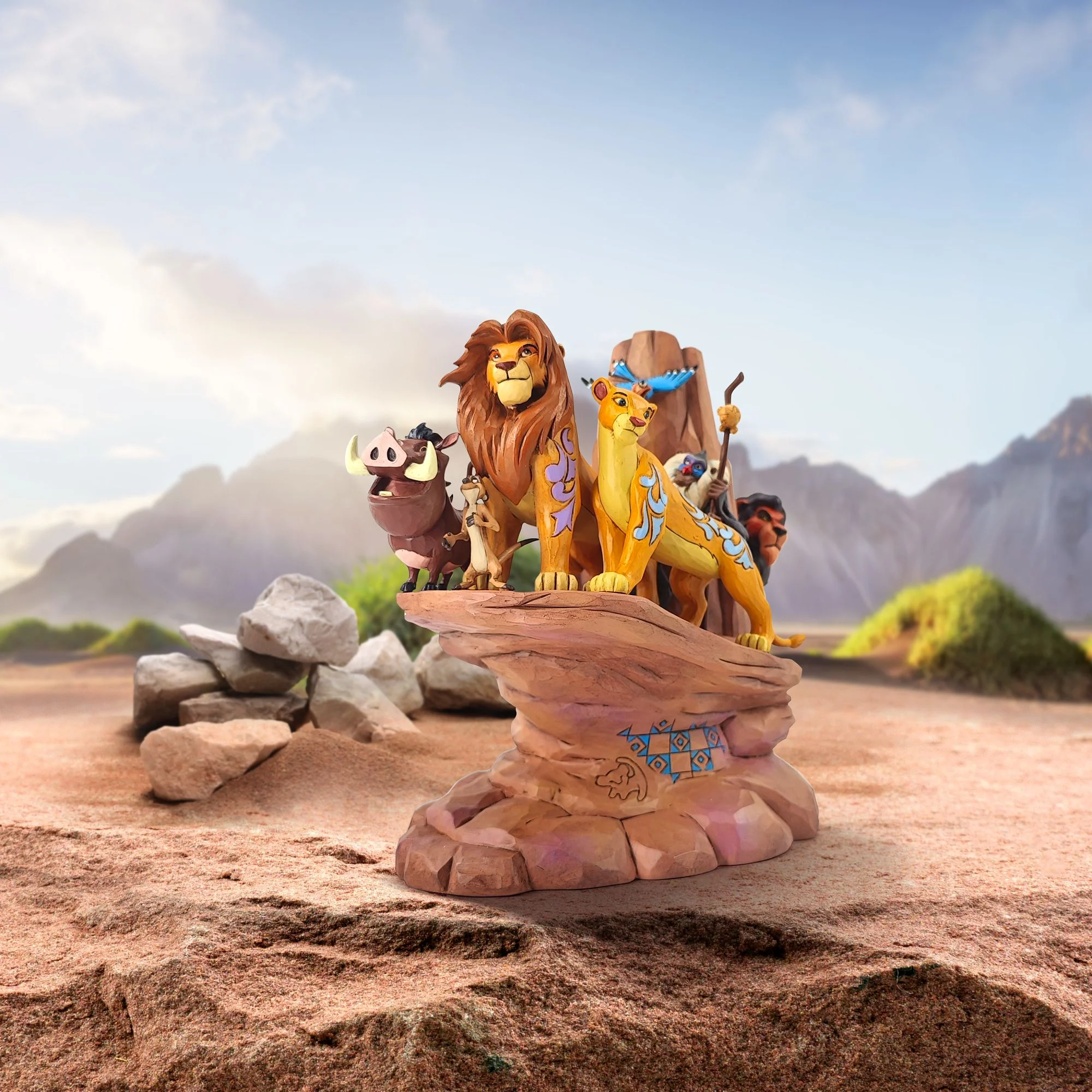Pride Rock (Lion King Carved in Stone) - Disney Traditions by Jim Shore - Image 2