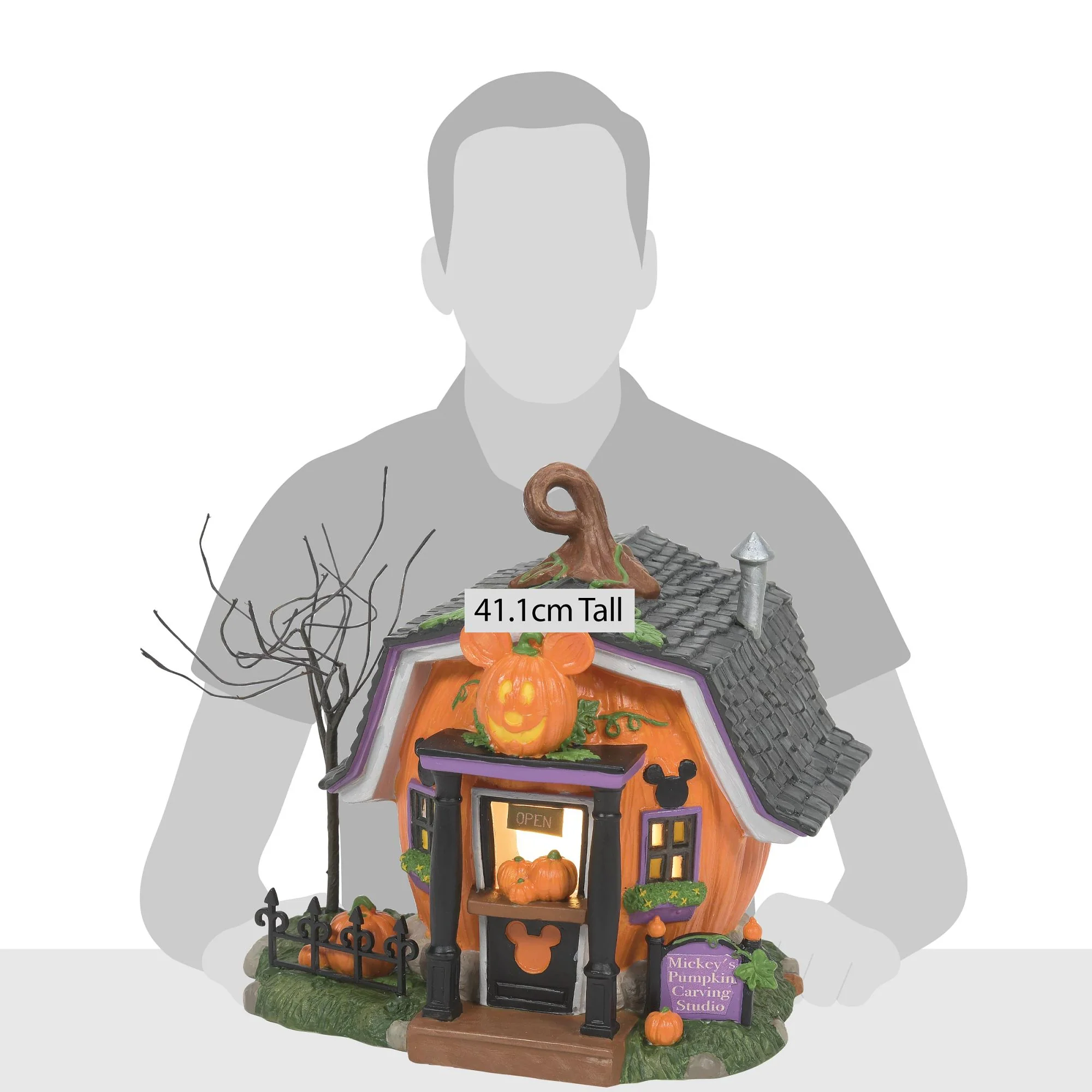 Pumpkintown Carving Studio - Disney Village by D56 - Image 5